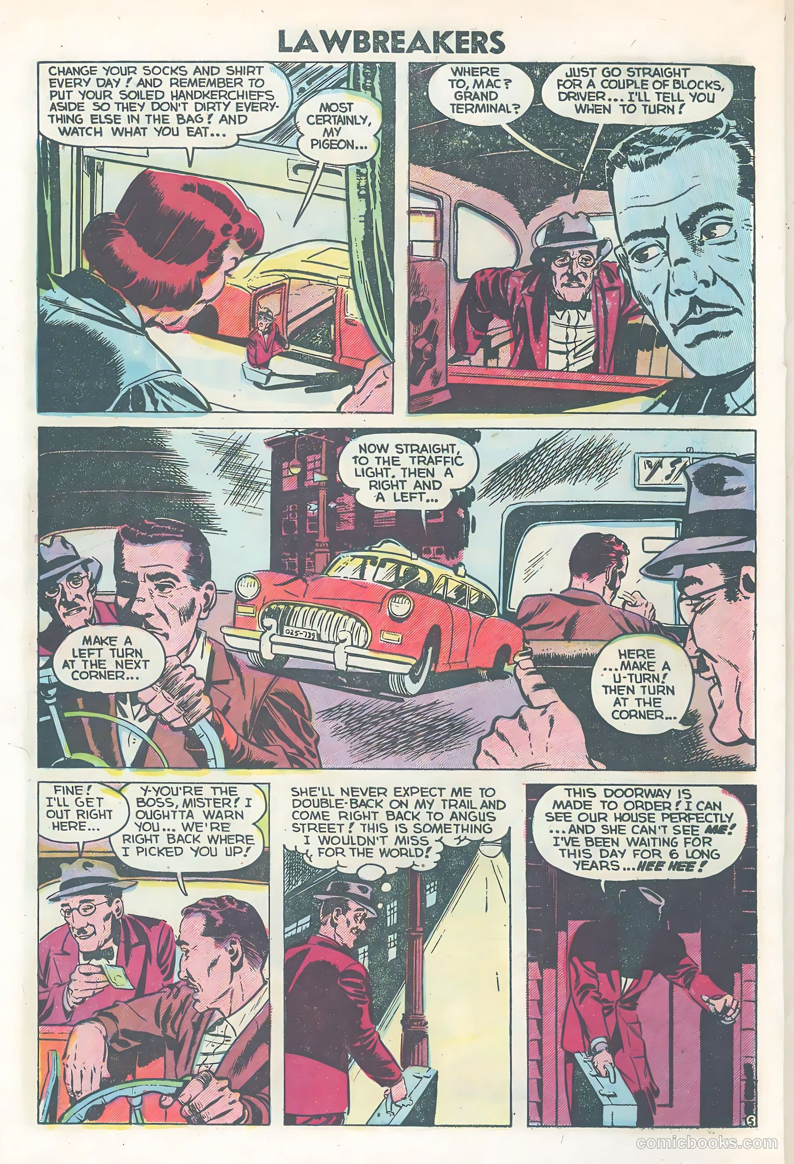 Lawbreakers Suspense Stories #13 (1953) — page 22 of 36