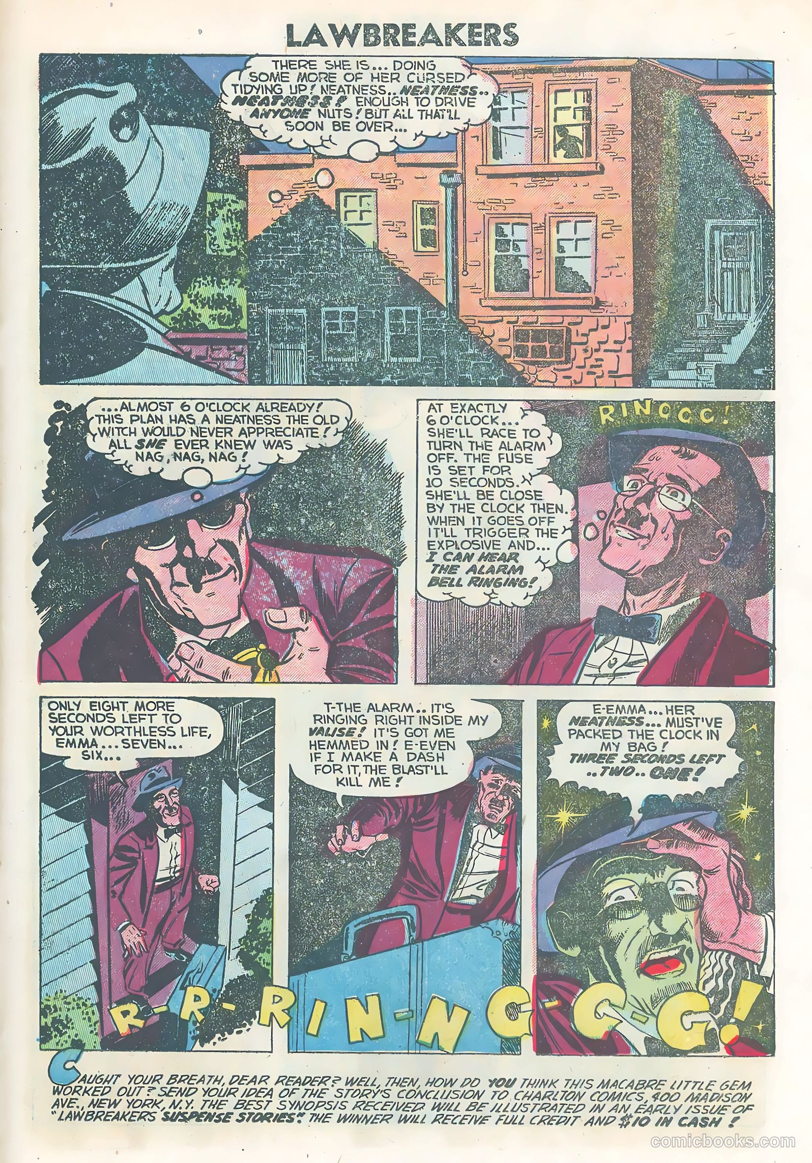 Lawbreakers Suspense Stories #13 (1953) — page 23 of 36