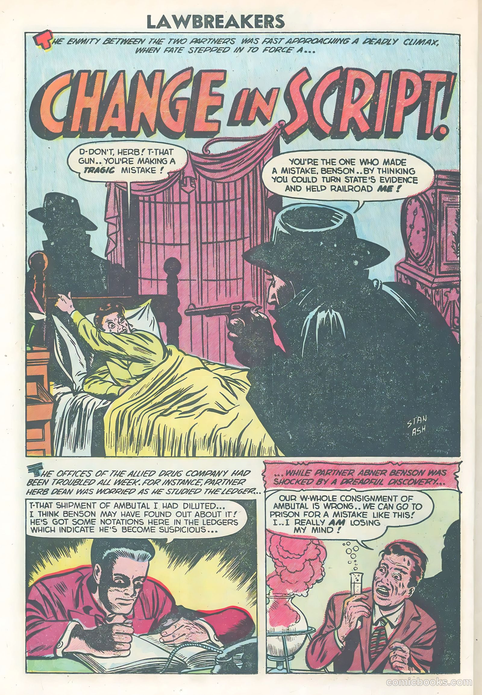 Lawbreakers Suspense Stories #13 (1953) — page 26 of 36