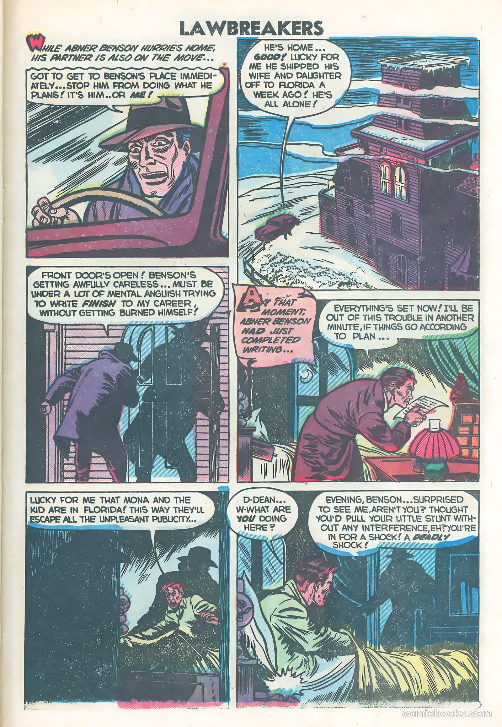 Lawbreakers Suspense Stories #13 (1953) — page 29 of 36