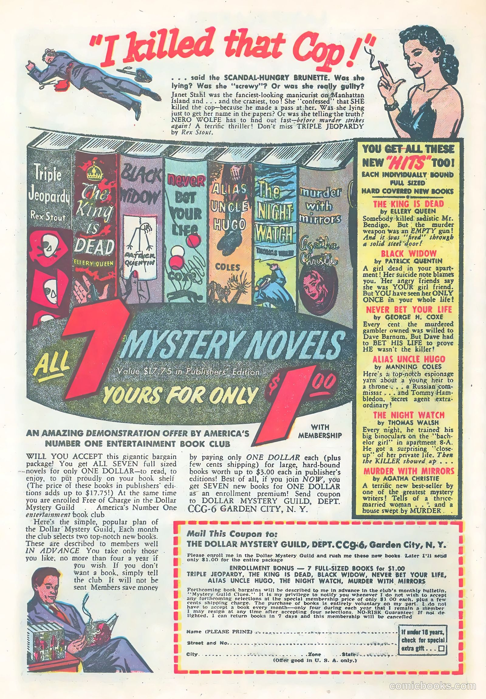 Lawbreakers Suspense Stories #13 (1953) — page 34 of 36