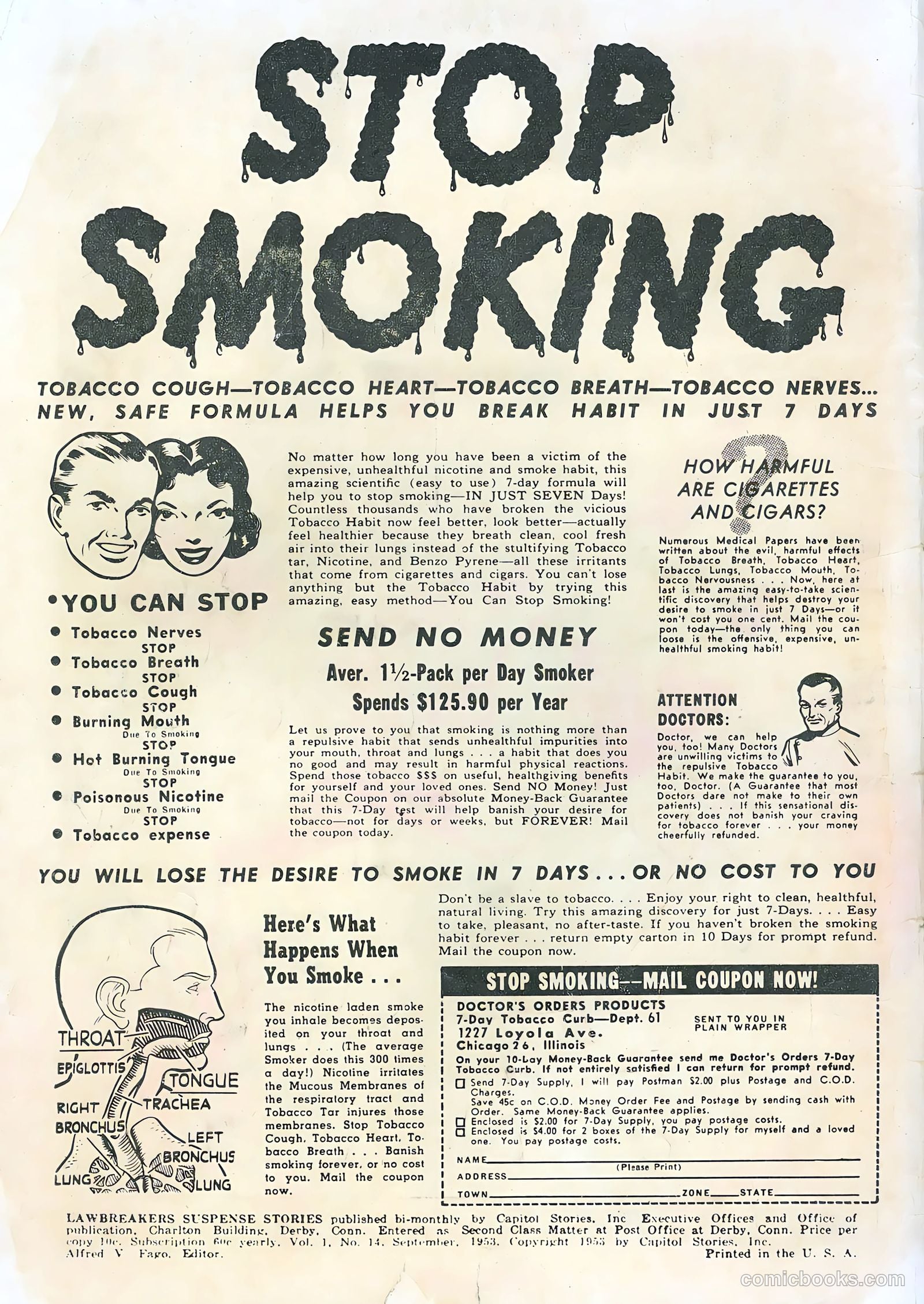 Lawbreakers Suspense Stories #14 (1953) — page 2 of 36