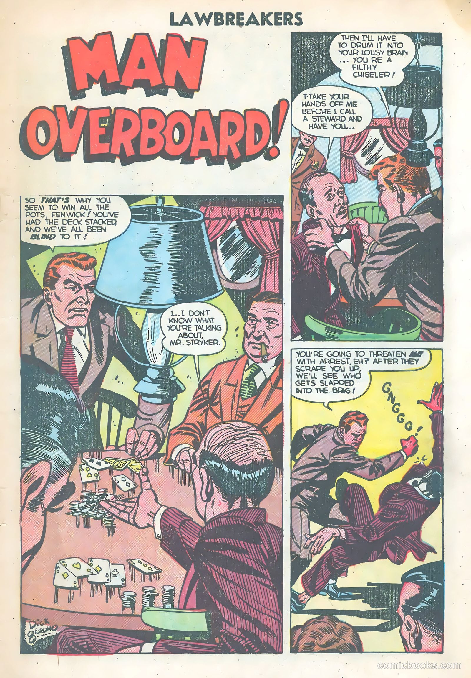Lawbreakers Suspense Stories #14 (1953) — page 3 of 36