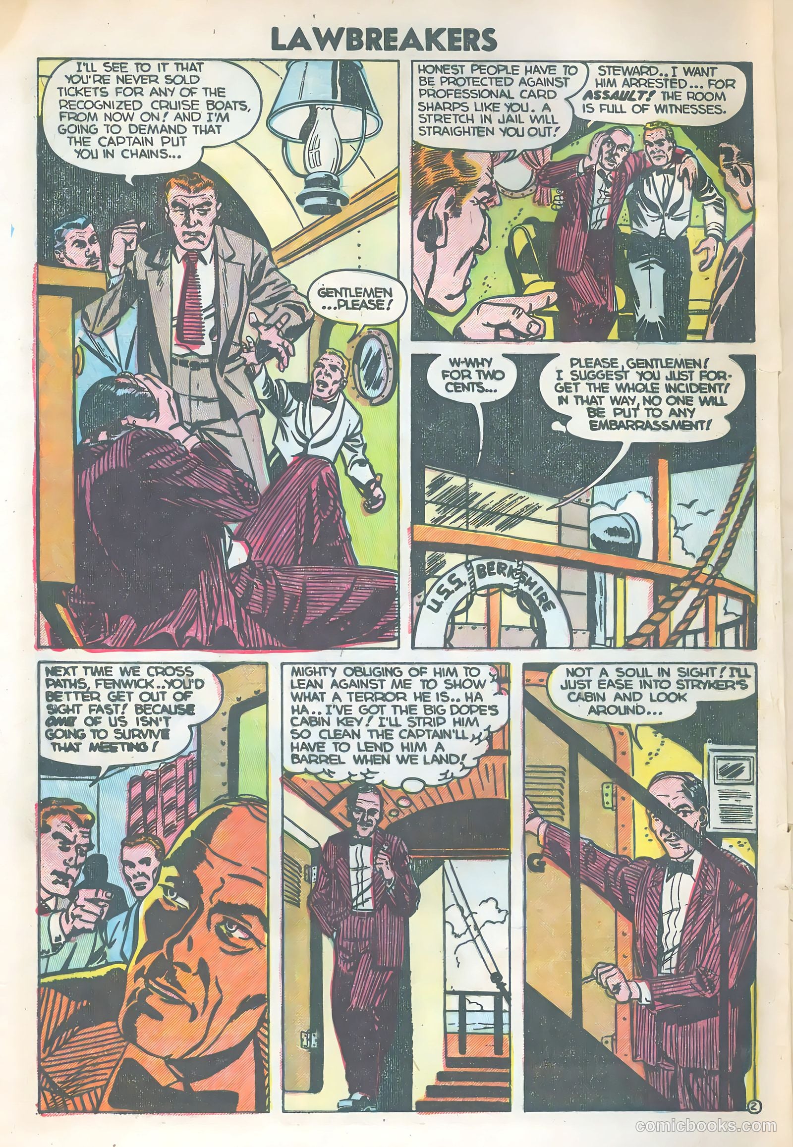 Lawbreakers Suspense Stories #14 (1953) — page 4 of 36