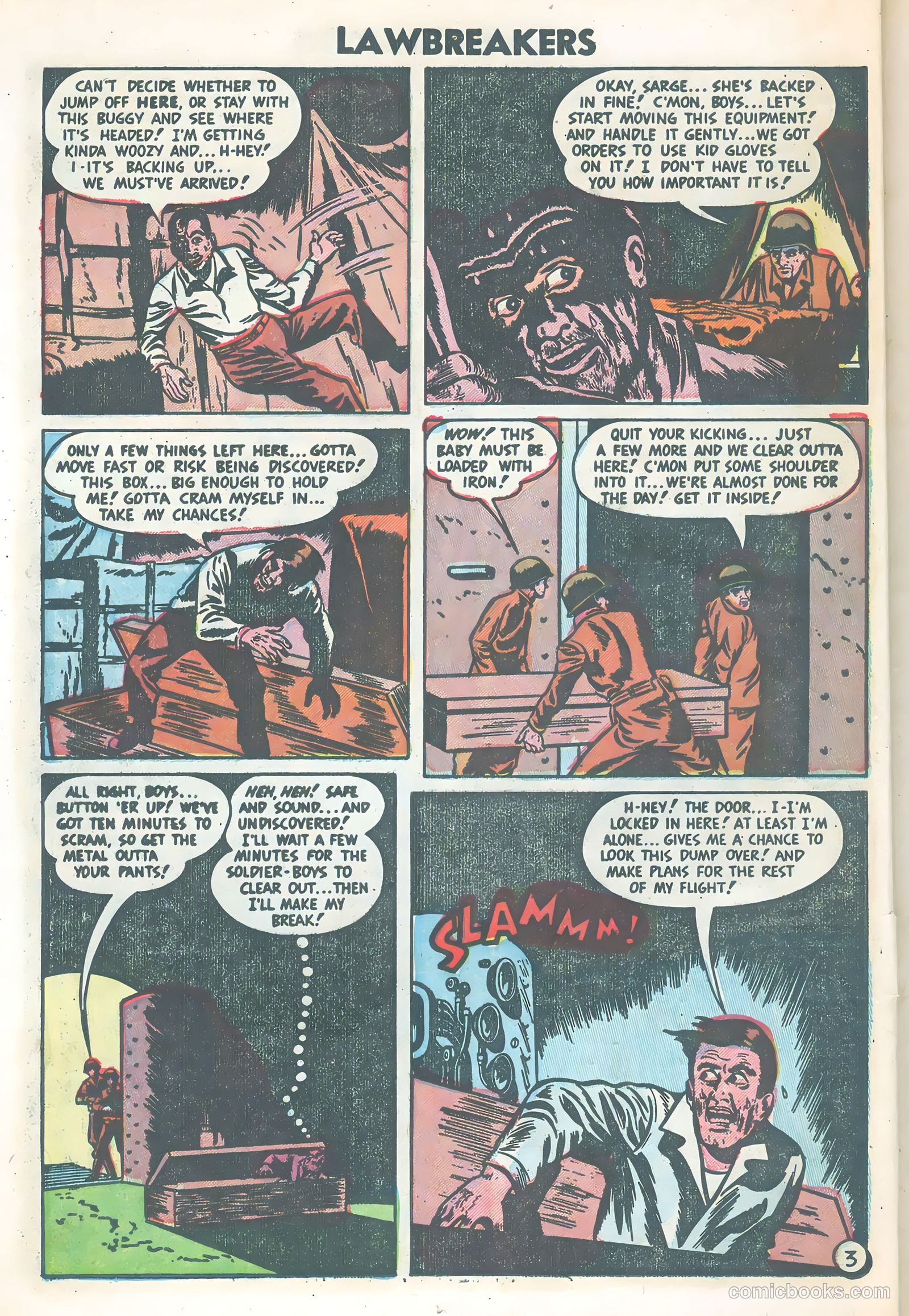 Lawbreakers Suspense Stories #14 (1953) — page 14 of 36