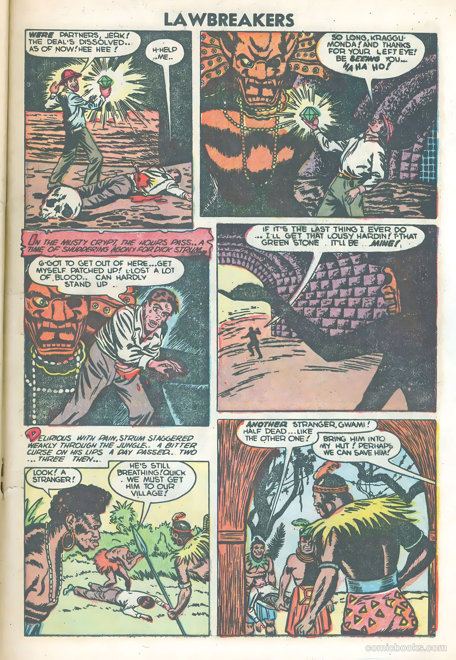 Lawbreakers Suspense Stories #14 (1953) — page 19 of 36