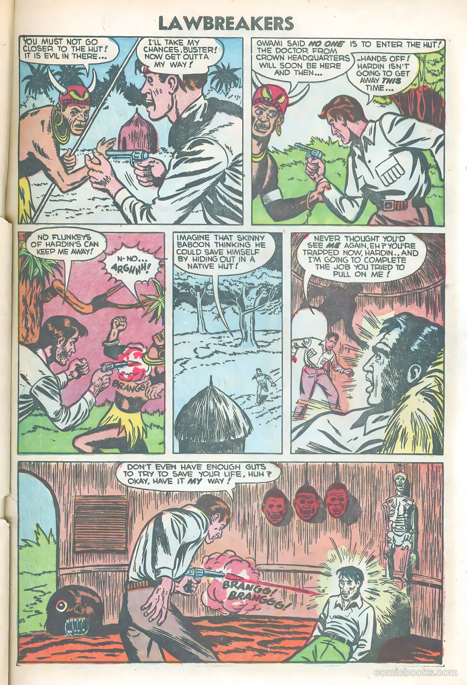 Lawbreakers Suspense Stories #14 (1953) — page 21 of 36