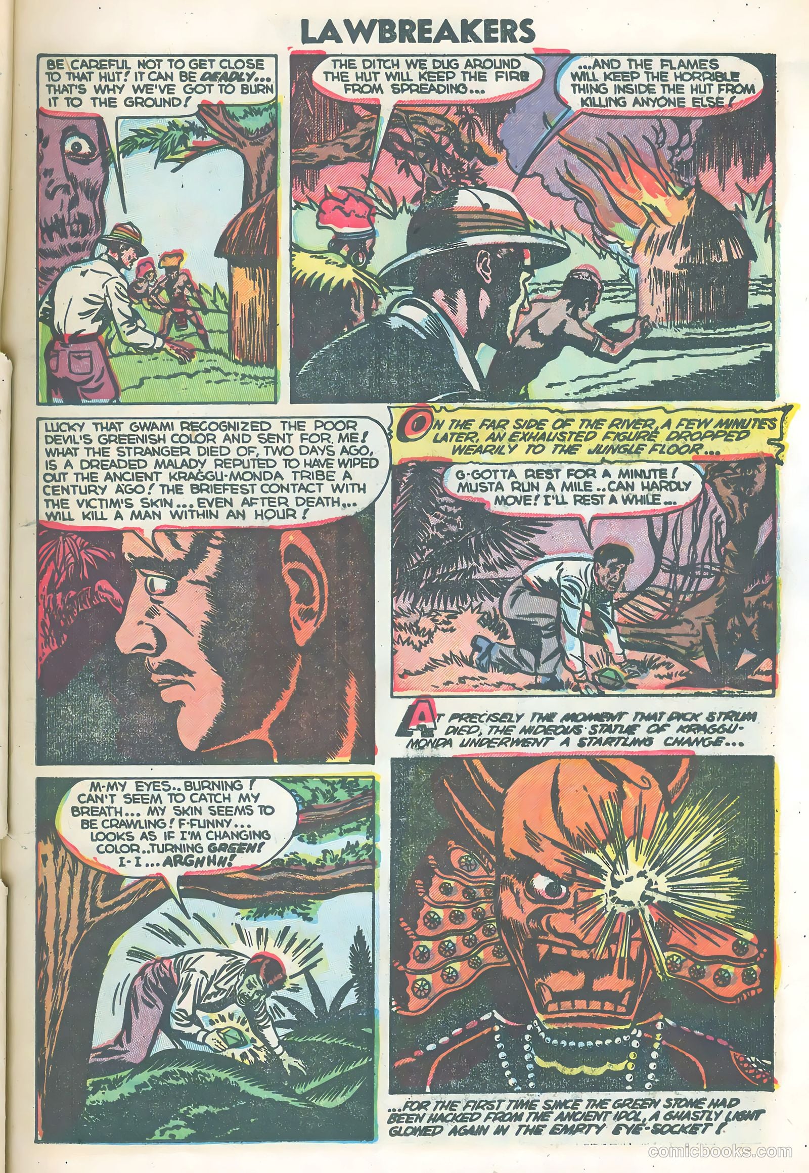 Lawbreakers Suspense Stories #14 (1953) — page 23 of 36
