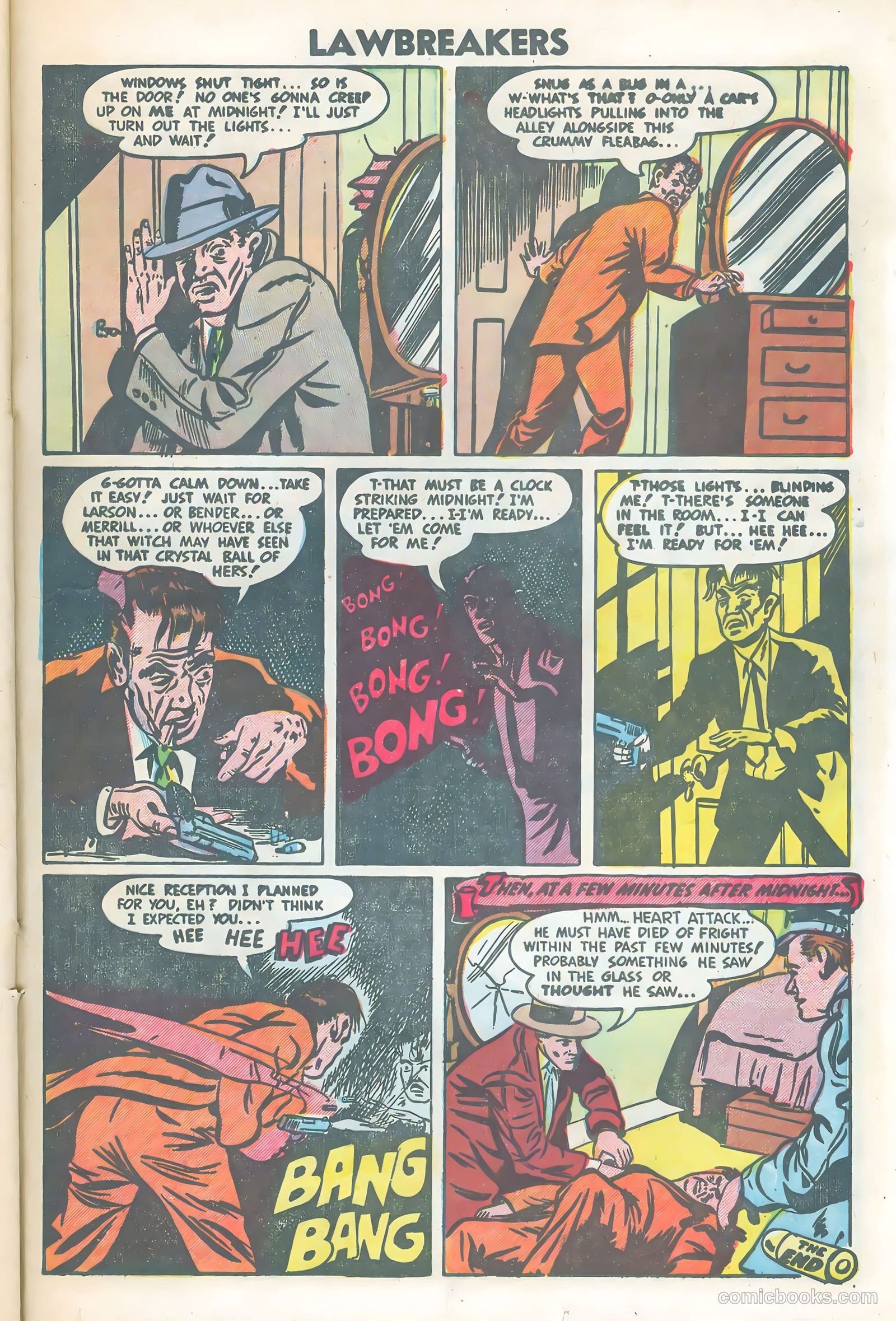 Lawbreakers Suspense Stories #14 (1953) — page 25 of 36