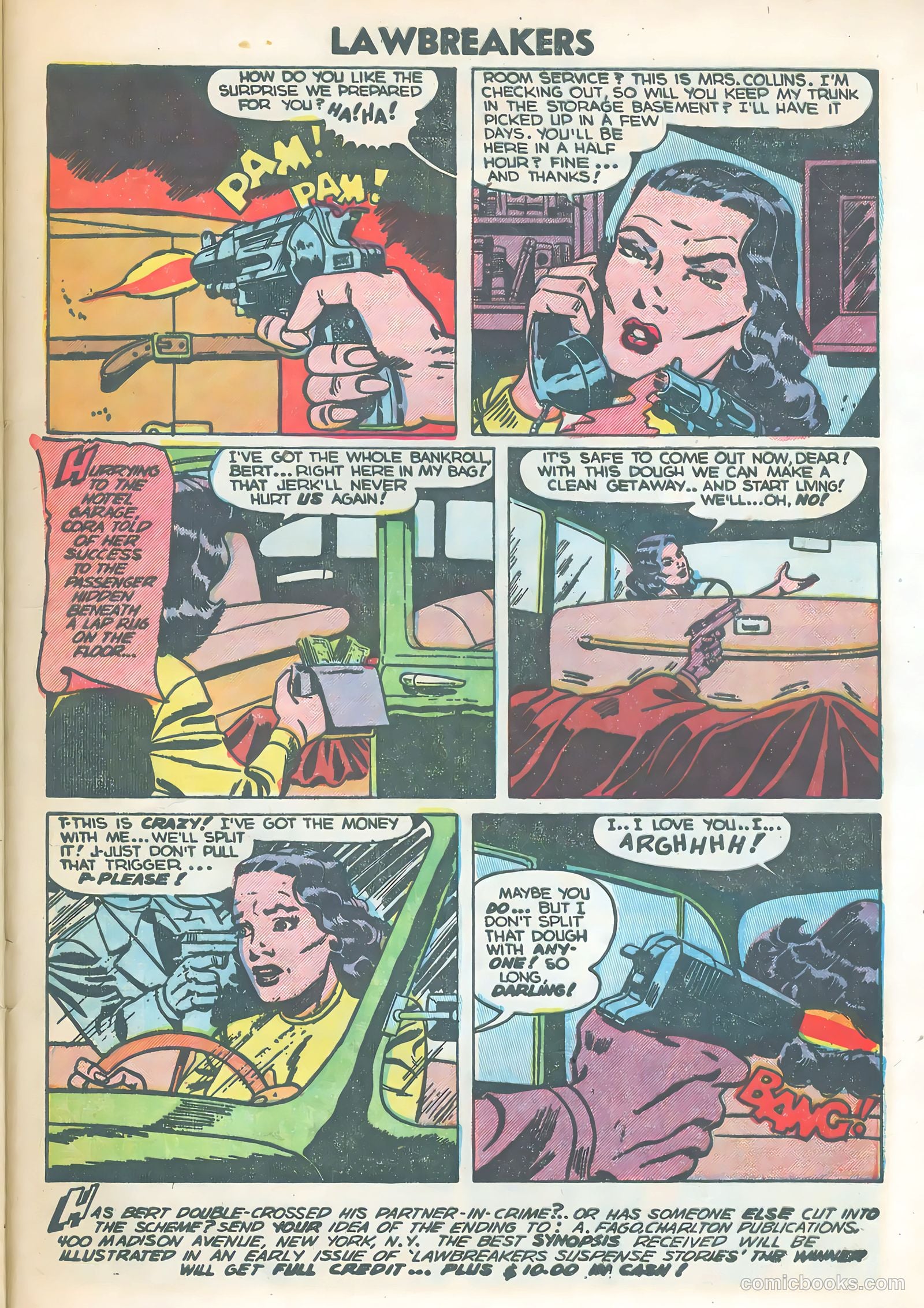 Lawbreakers Suspense Stories #14 (1953) — page 29 of 36