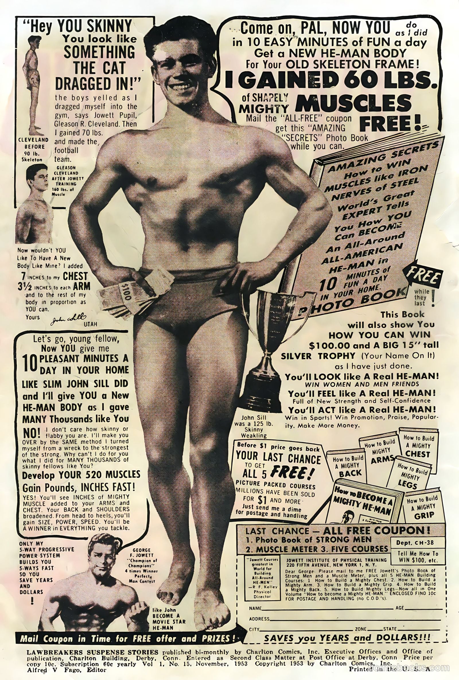 Lawbreakers Suspense Stories #15 (1953) — page 2 of 36