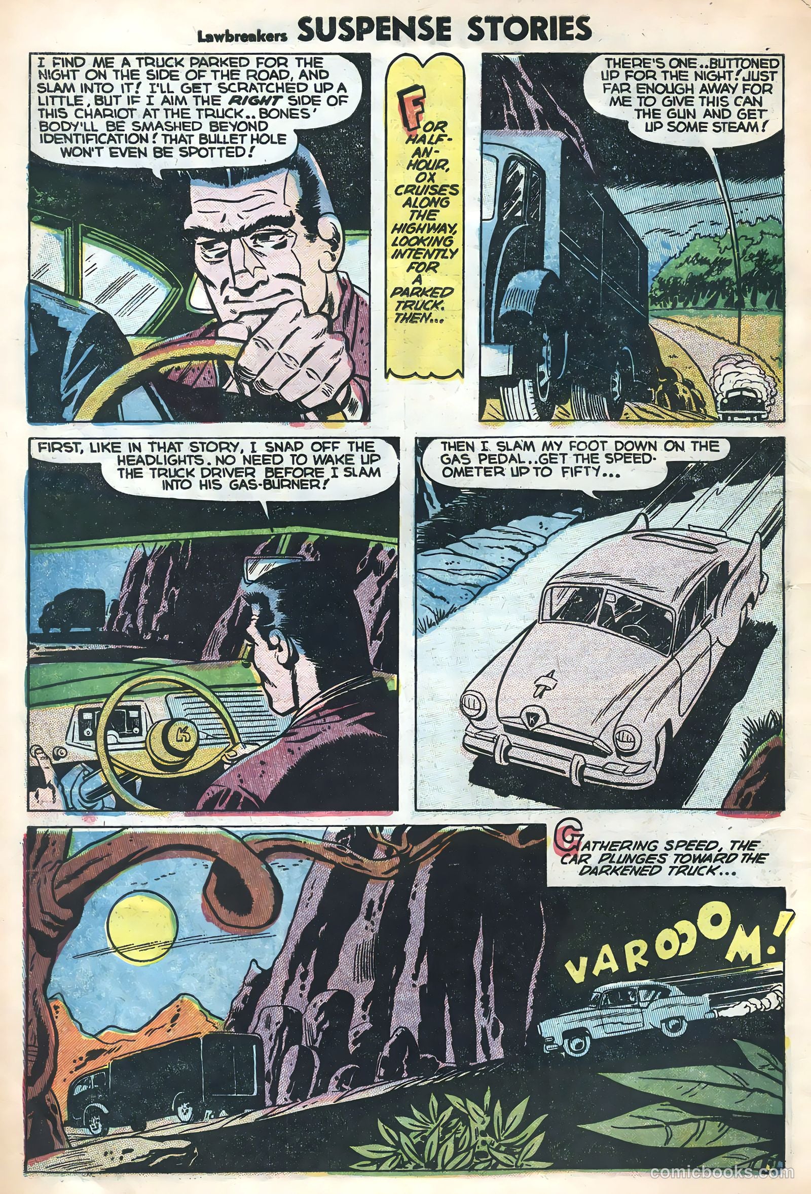 Lawbreakers Suspense Stories #15 (1953) — page 6 of 36