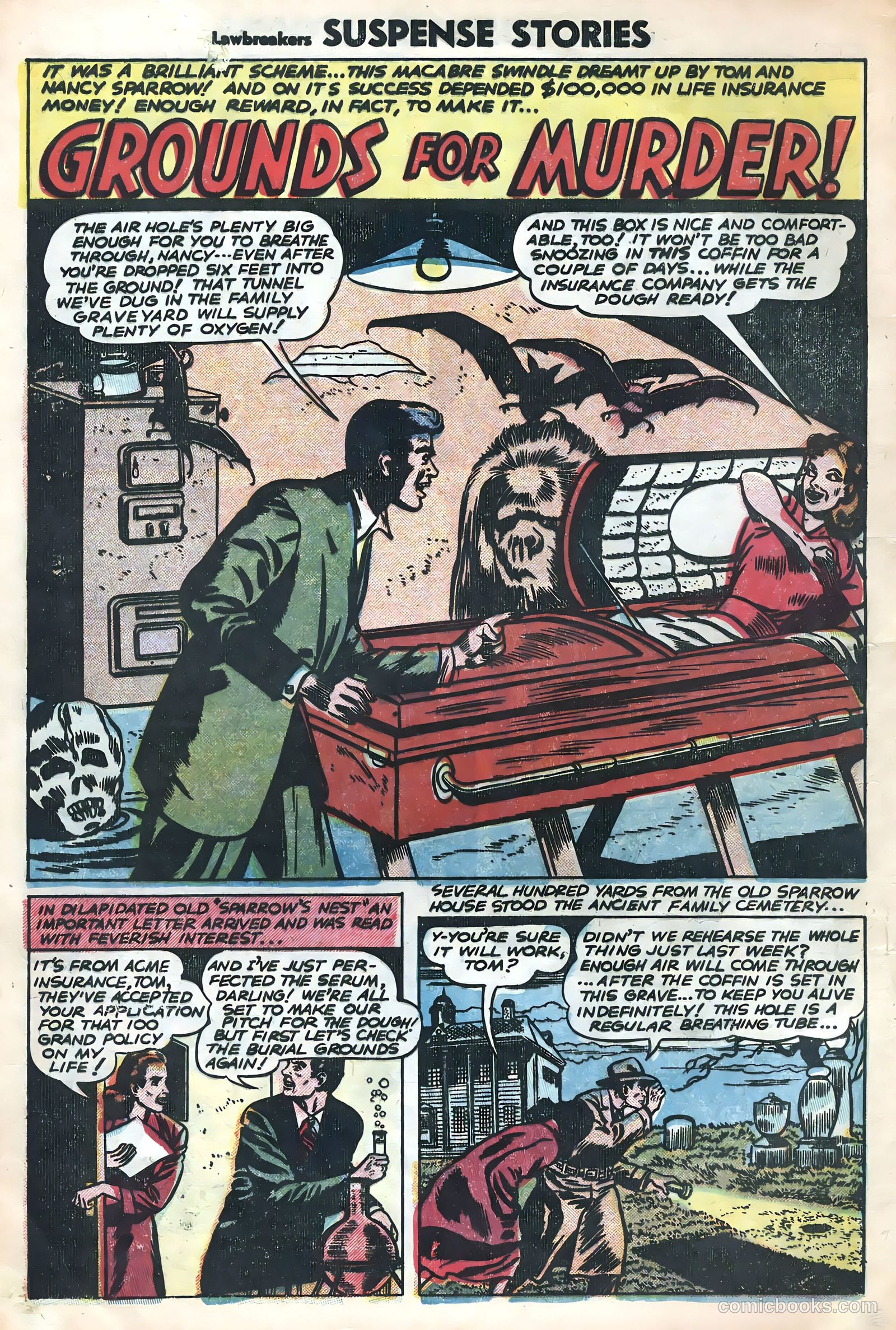 Lawbreakers Suspense Stories #15 (1953) — page 8 of 36