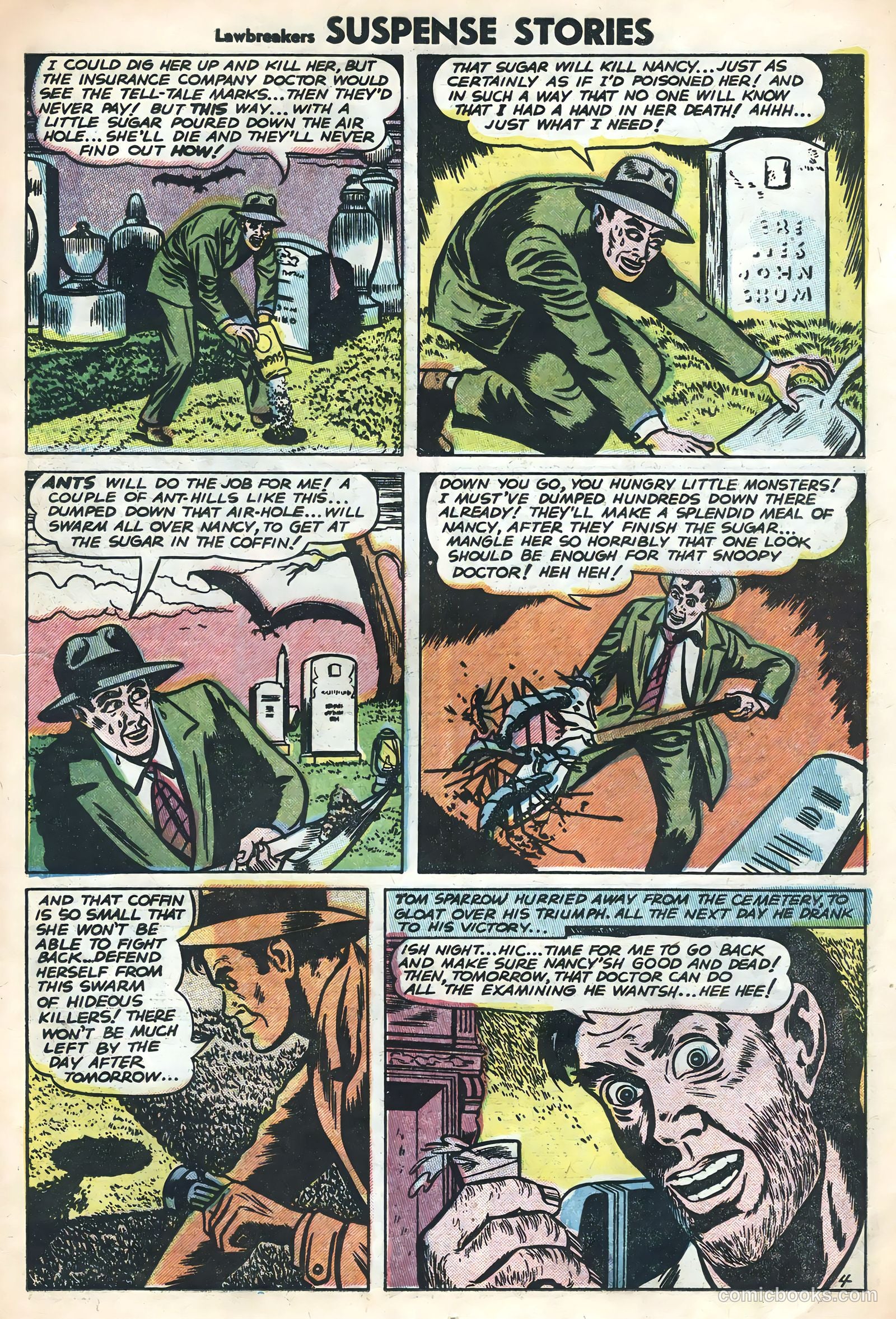 Lawbreakers Suspense Stories #15 (1953) — page 11 of 36