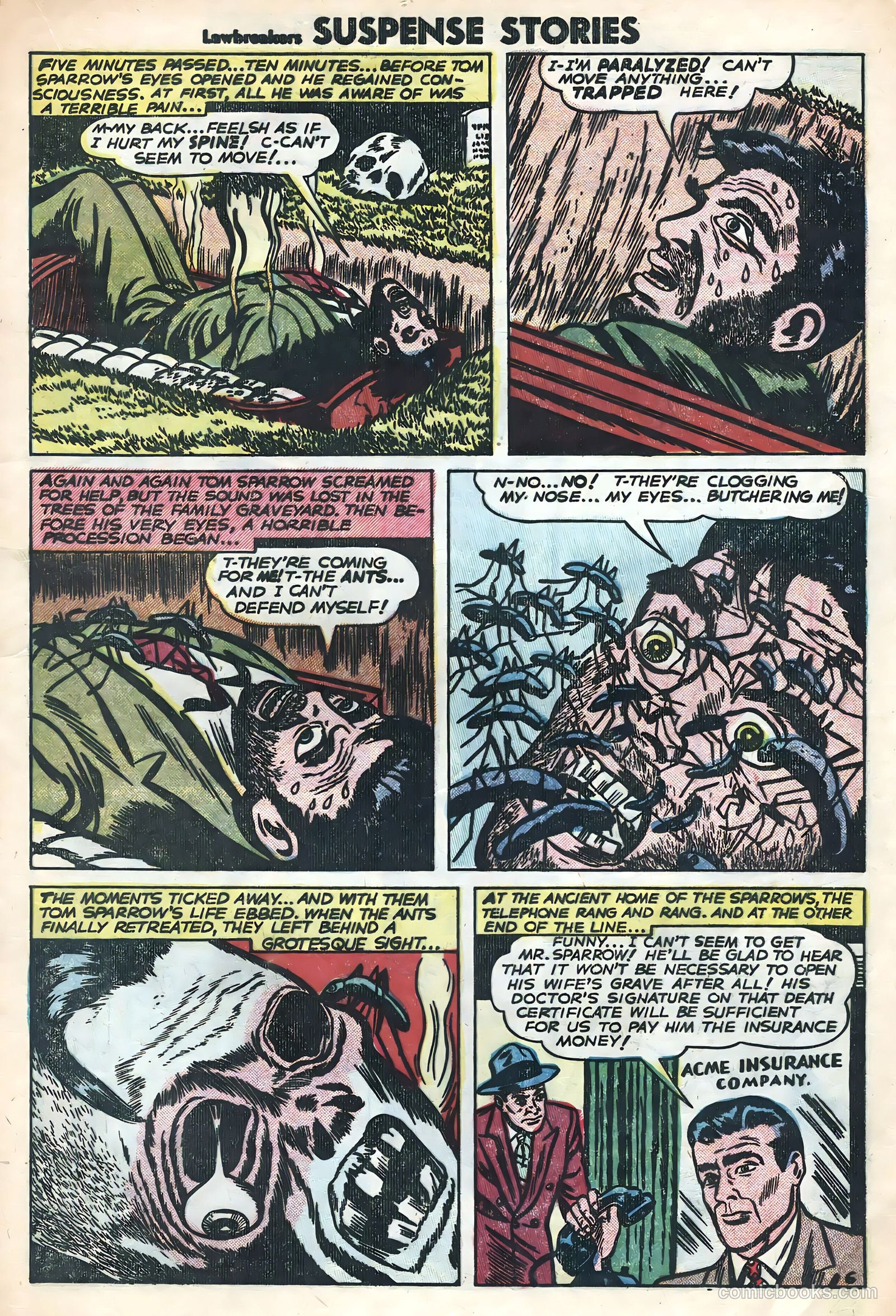 Lawbreakers Suspense Stories #15 (1953) — page 13 of 36
