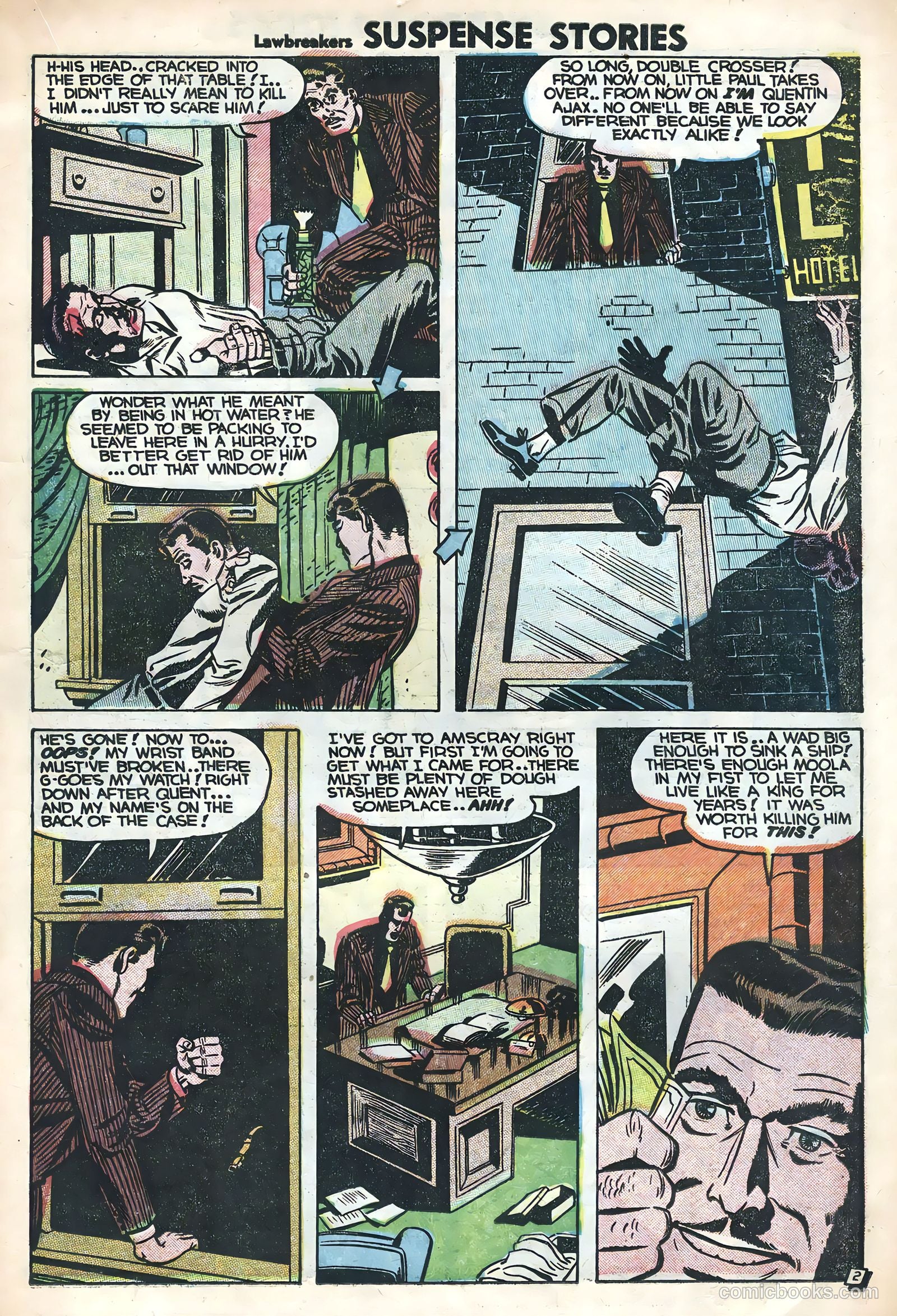 Lawbreakers Suspense Stories #15 (1953) — page 15 of 36