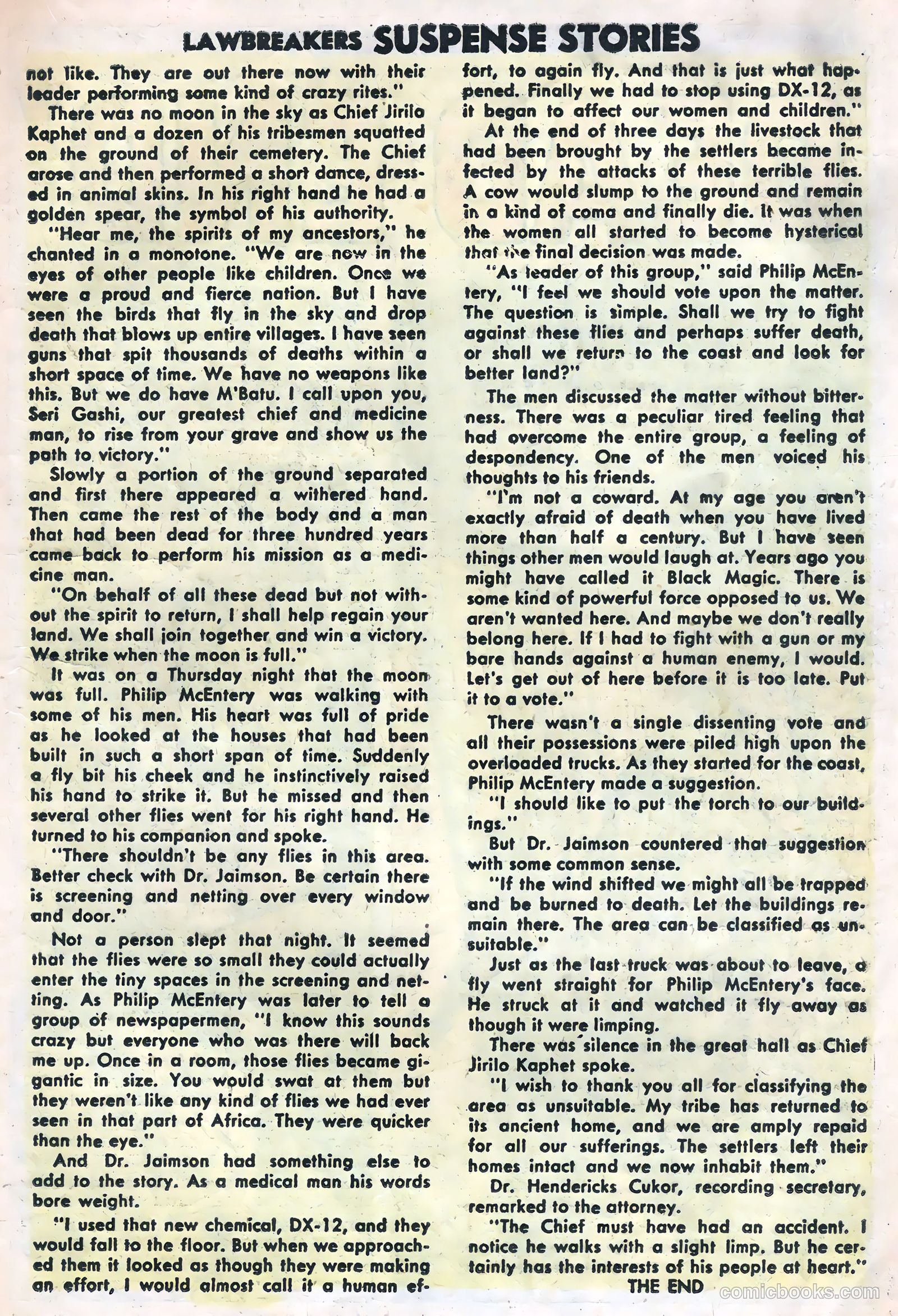Lawbreakers Suspense Stories #15 (1953) — page 19 of 36