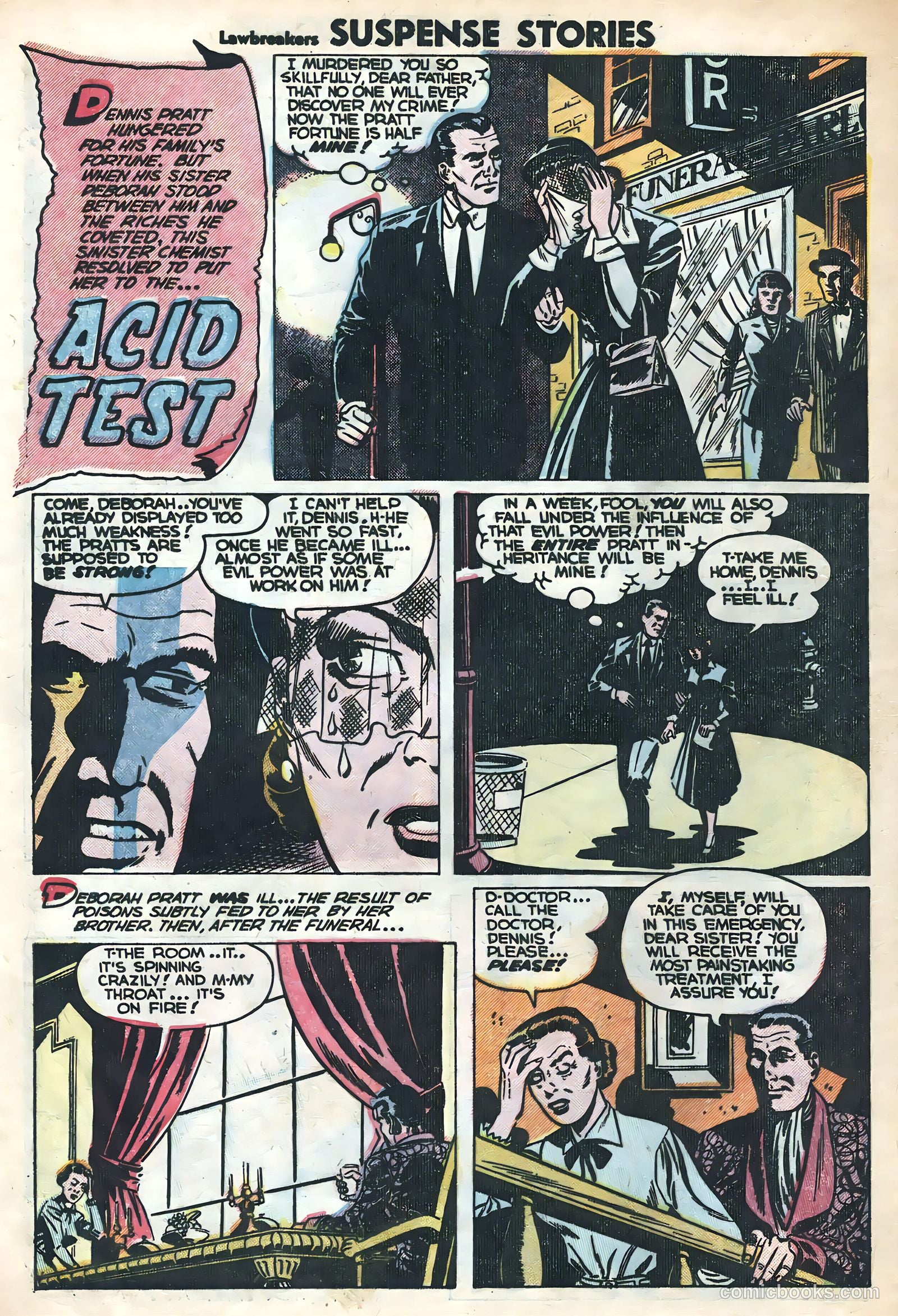 Lawbreakers Suspense Stories #15 (1953) — page 24 of 36