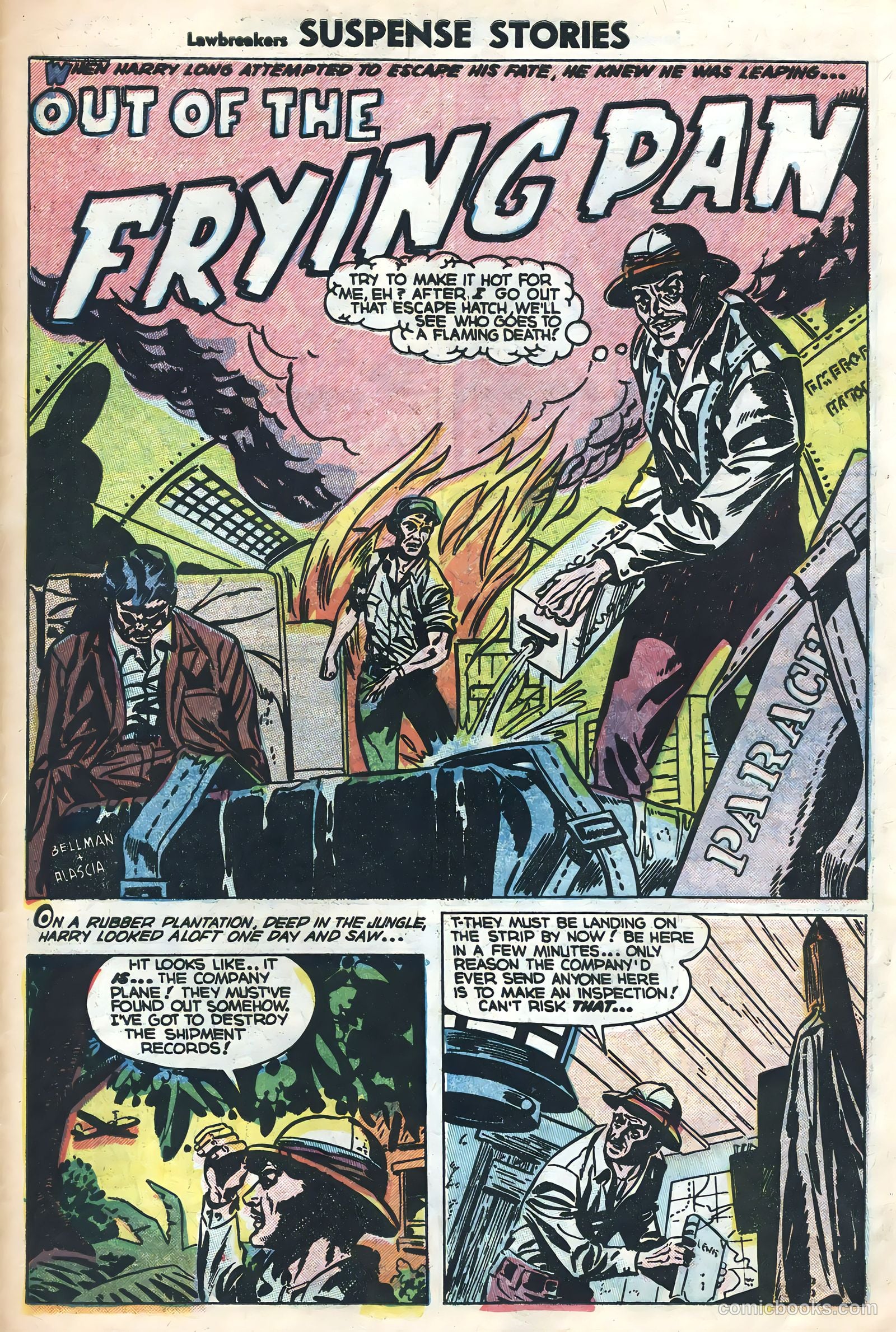 Lawbreakers Suspense Stories #15 (1953) — page 27 of 36