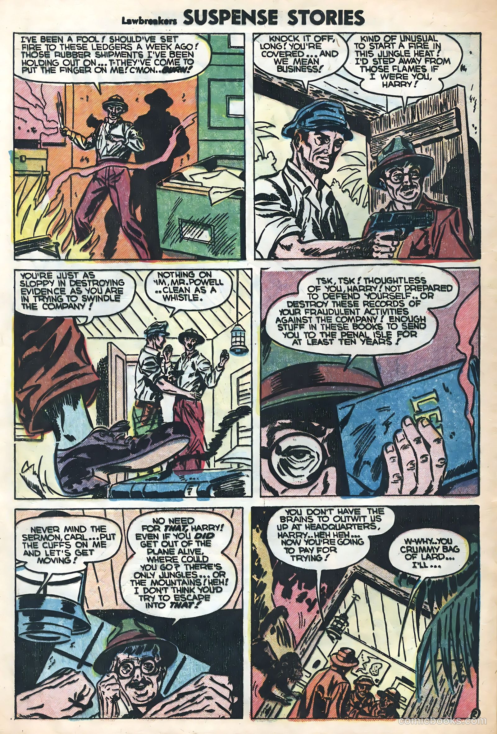 Lawbreakers Suspense Stories #15 (1953) — page 28 of 36