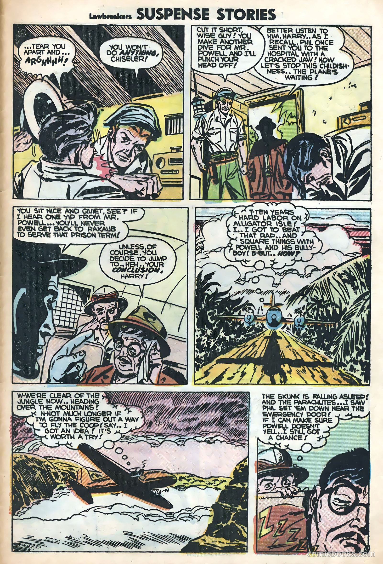 Lawbreakers Suspense Stories #15 (1953) — page 29 of 36