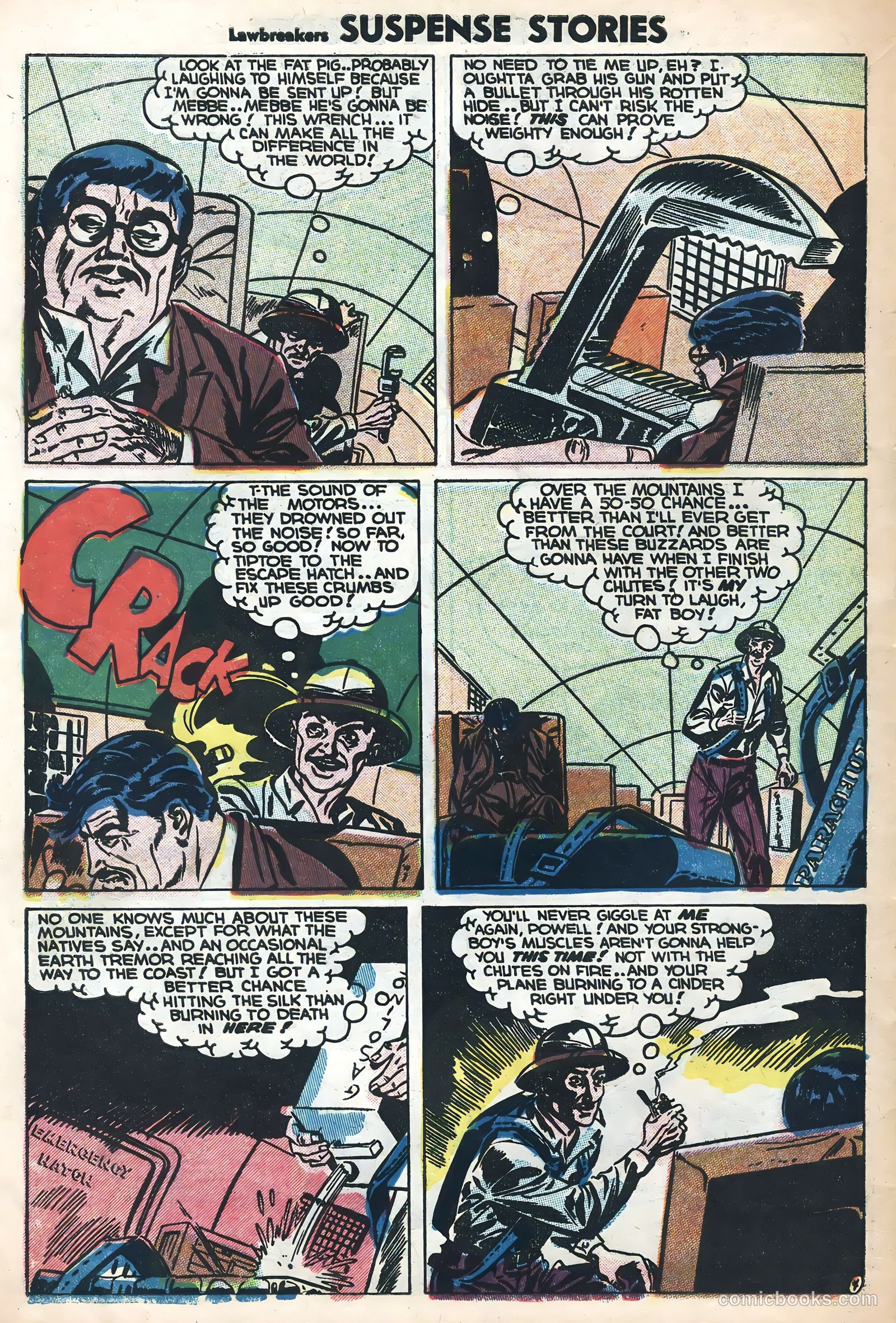 Lawbreakers Suspense Stories #15 (1953) — page 30 of 36