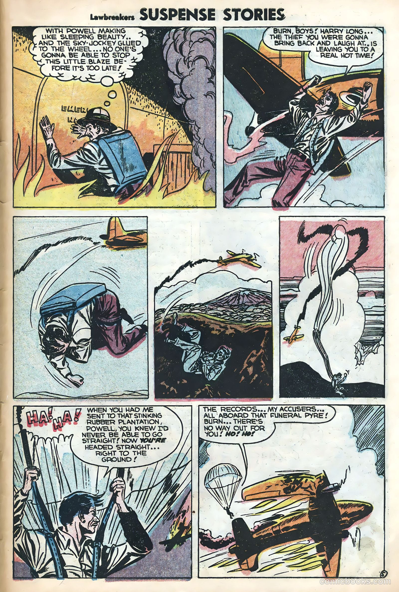 Lawbreakers Suspense Stories #15 (1953) — page 31 of 36