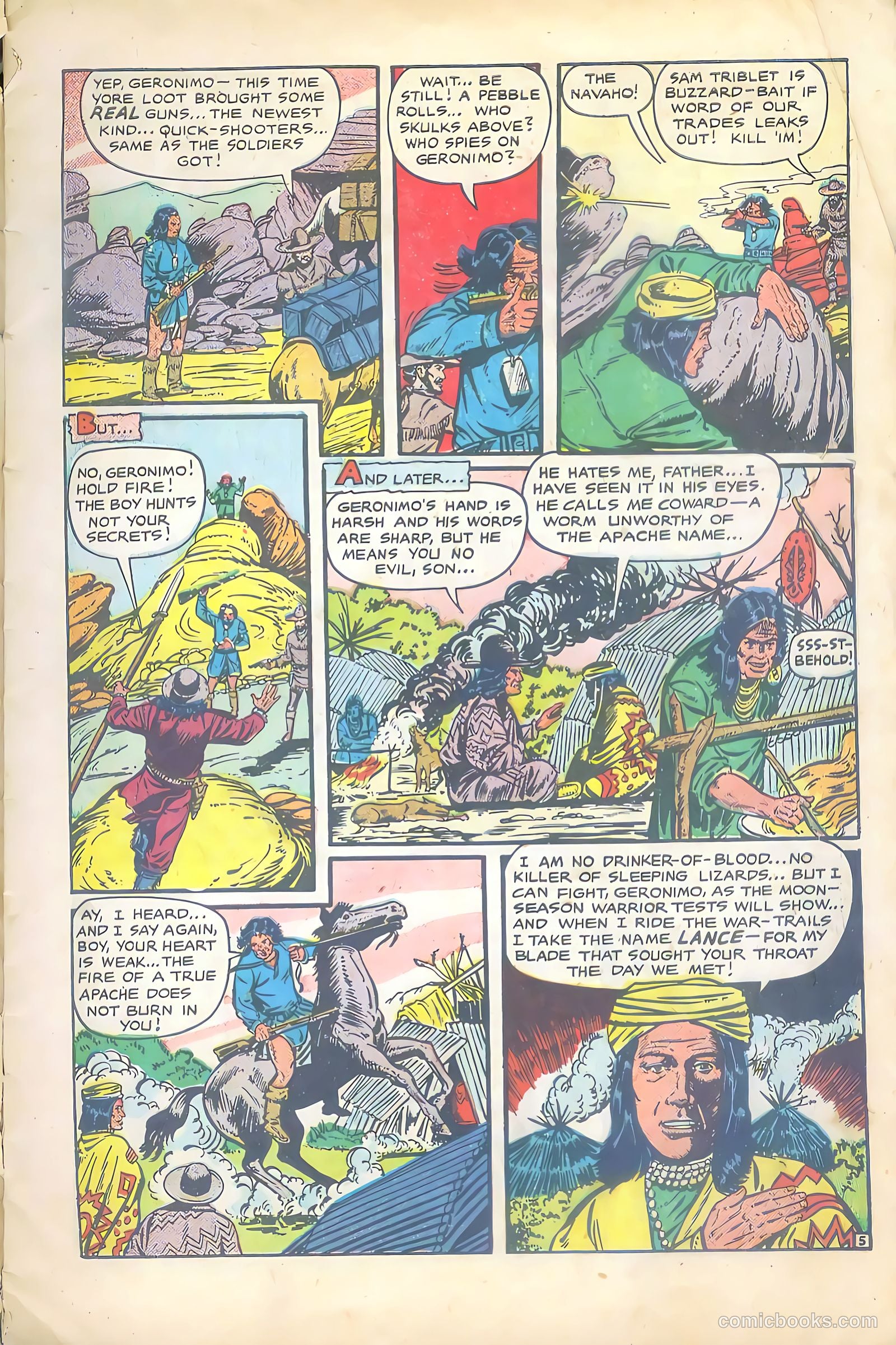 Apache #1 (1951) — page 7 of 36