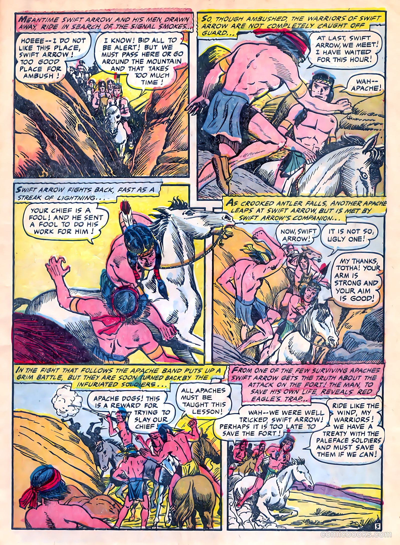 Apache Trail #1 (1957) — page 9 of 36