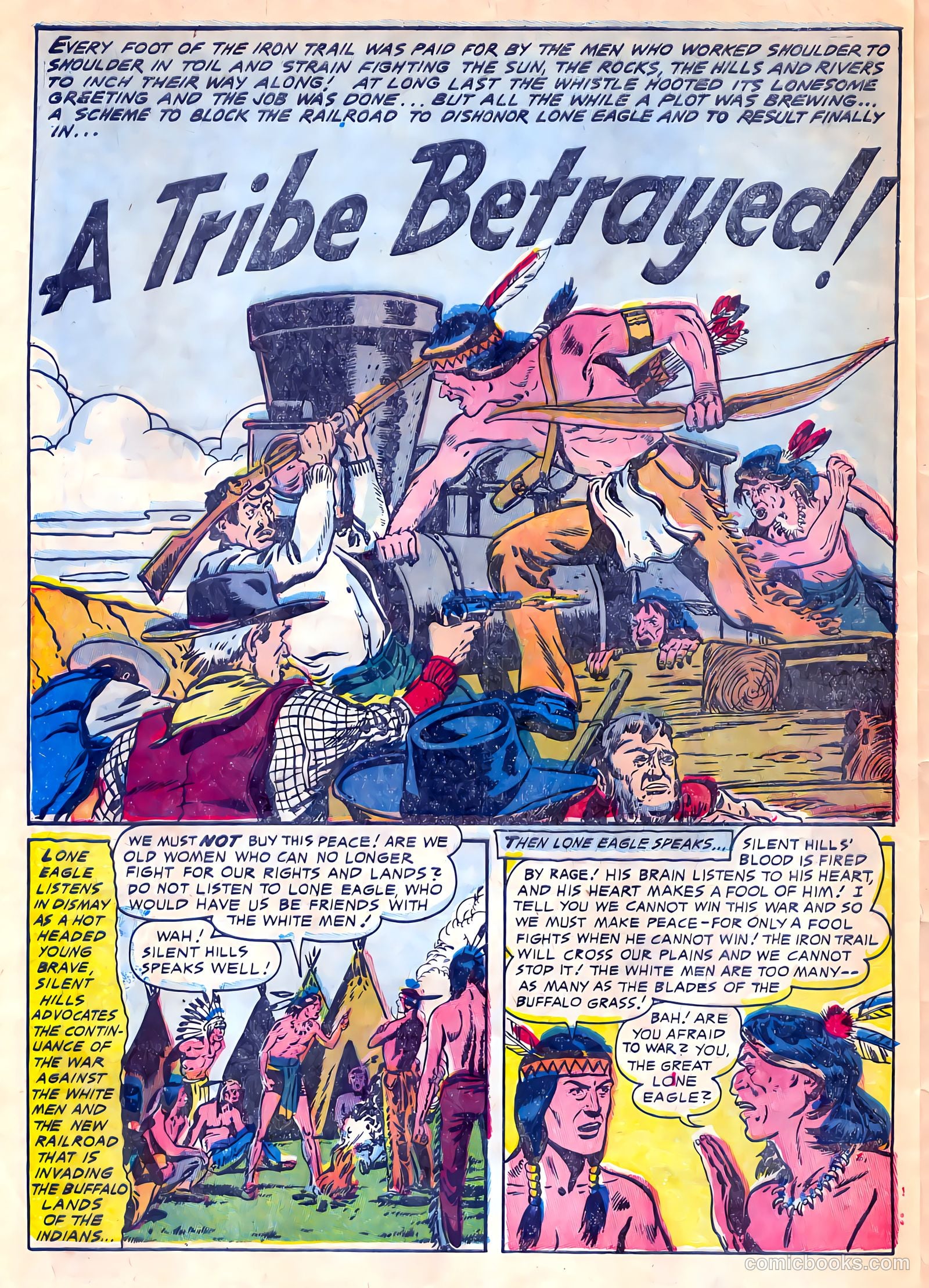 Apache Trail #1 (1957) — page 28 of 36