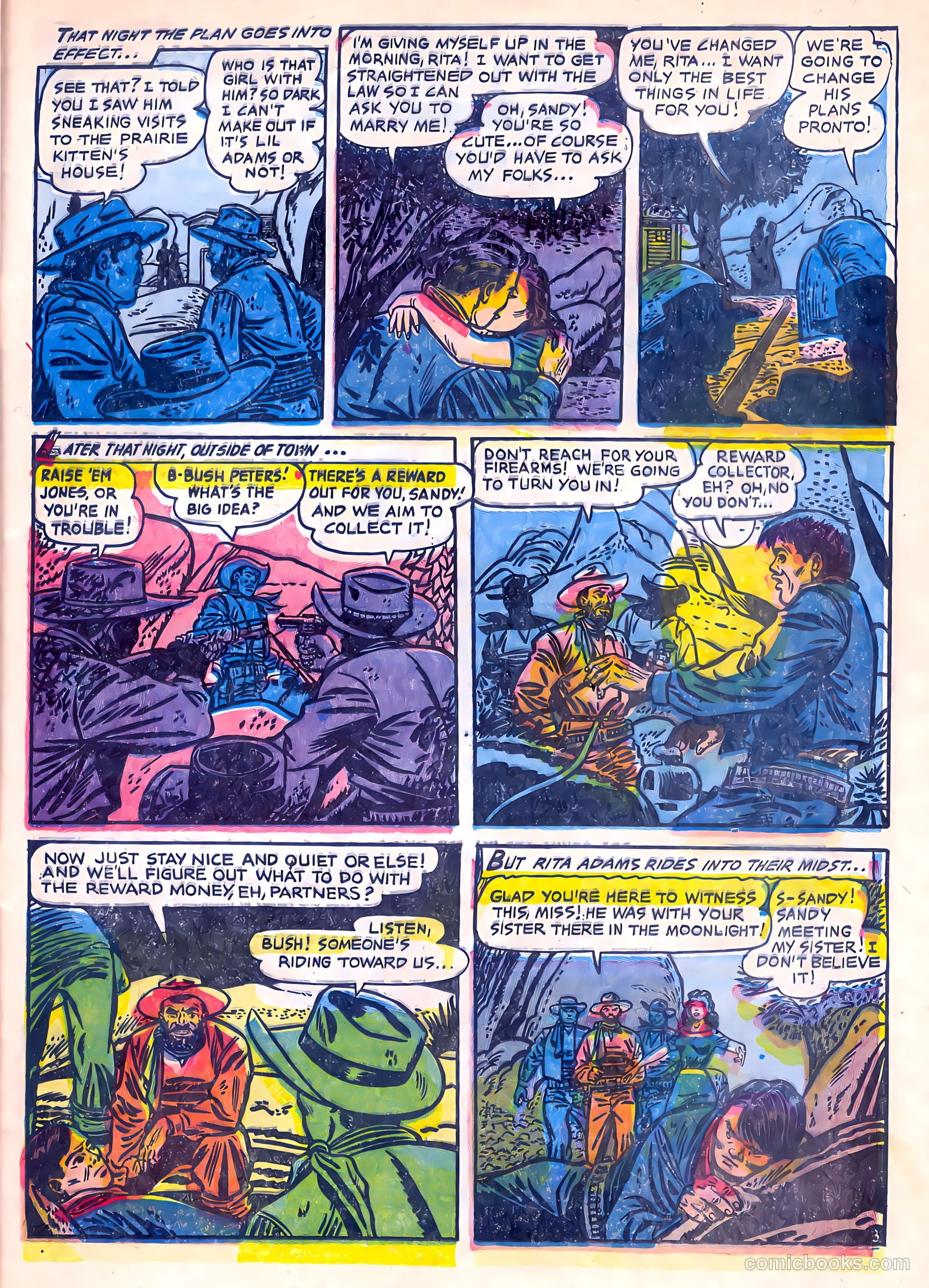 Apache Trail #2 (1957) — page 23 of 36