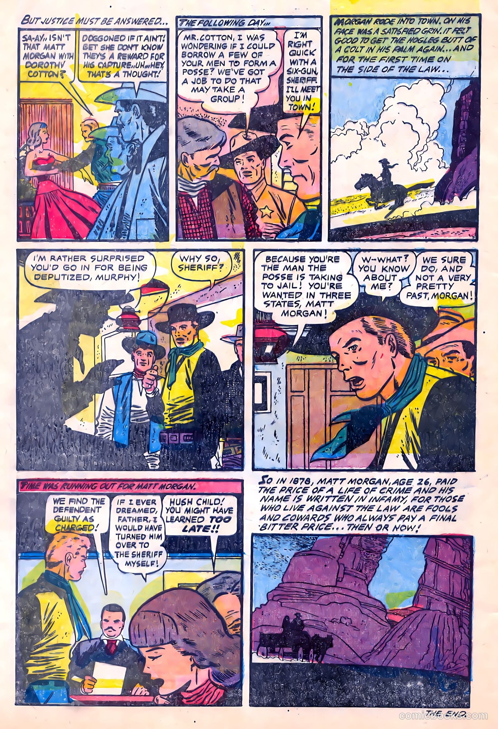Apache Trail #2 (1957) — page 34 of 36