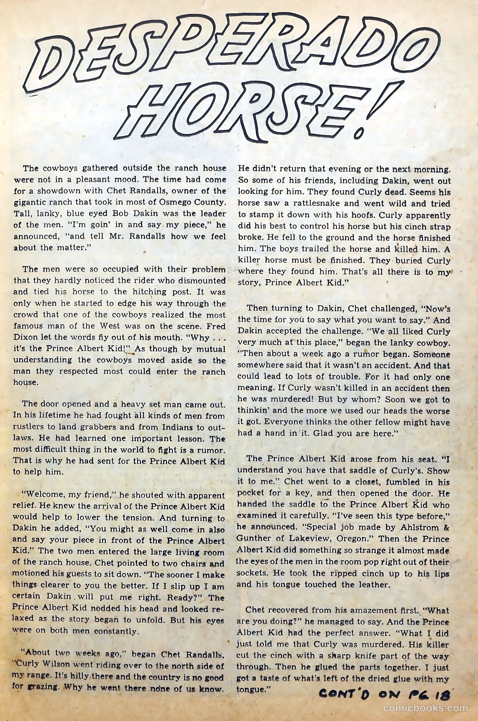 Apache Trail #3 (1958) — page 13 of 36