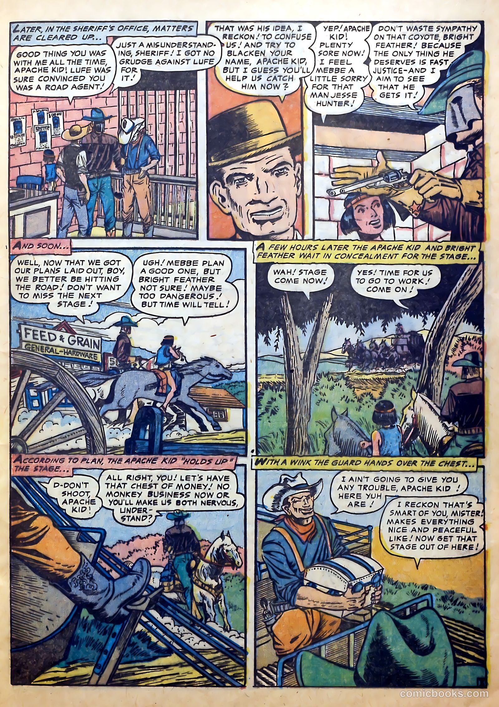 Apache Trail #3 (1958) — page 15 of 36