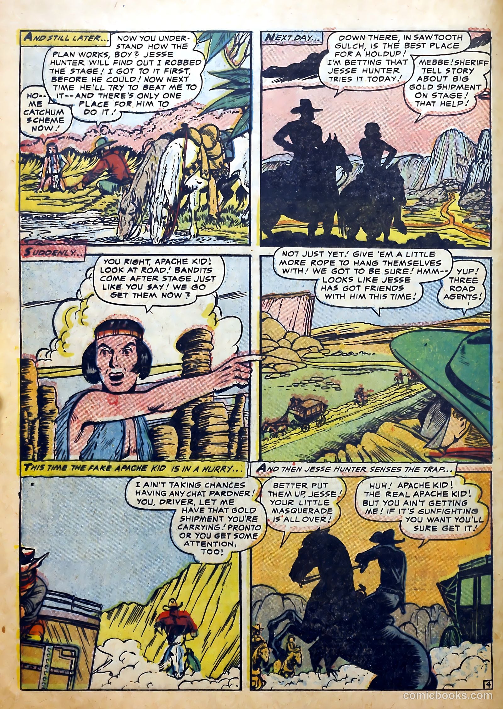 Apache Trail #3 (1958) — page 16 of 36