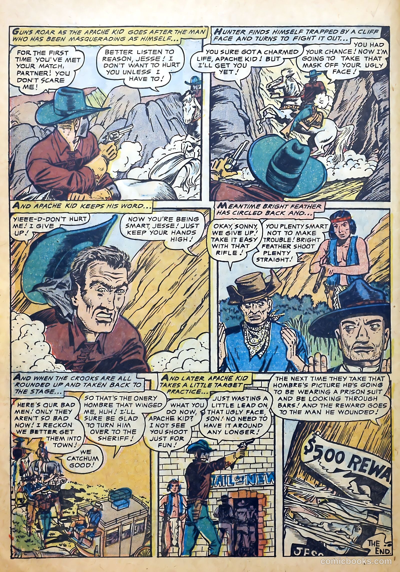Apache Trail #3 (1958) — page 18 of 36