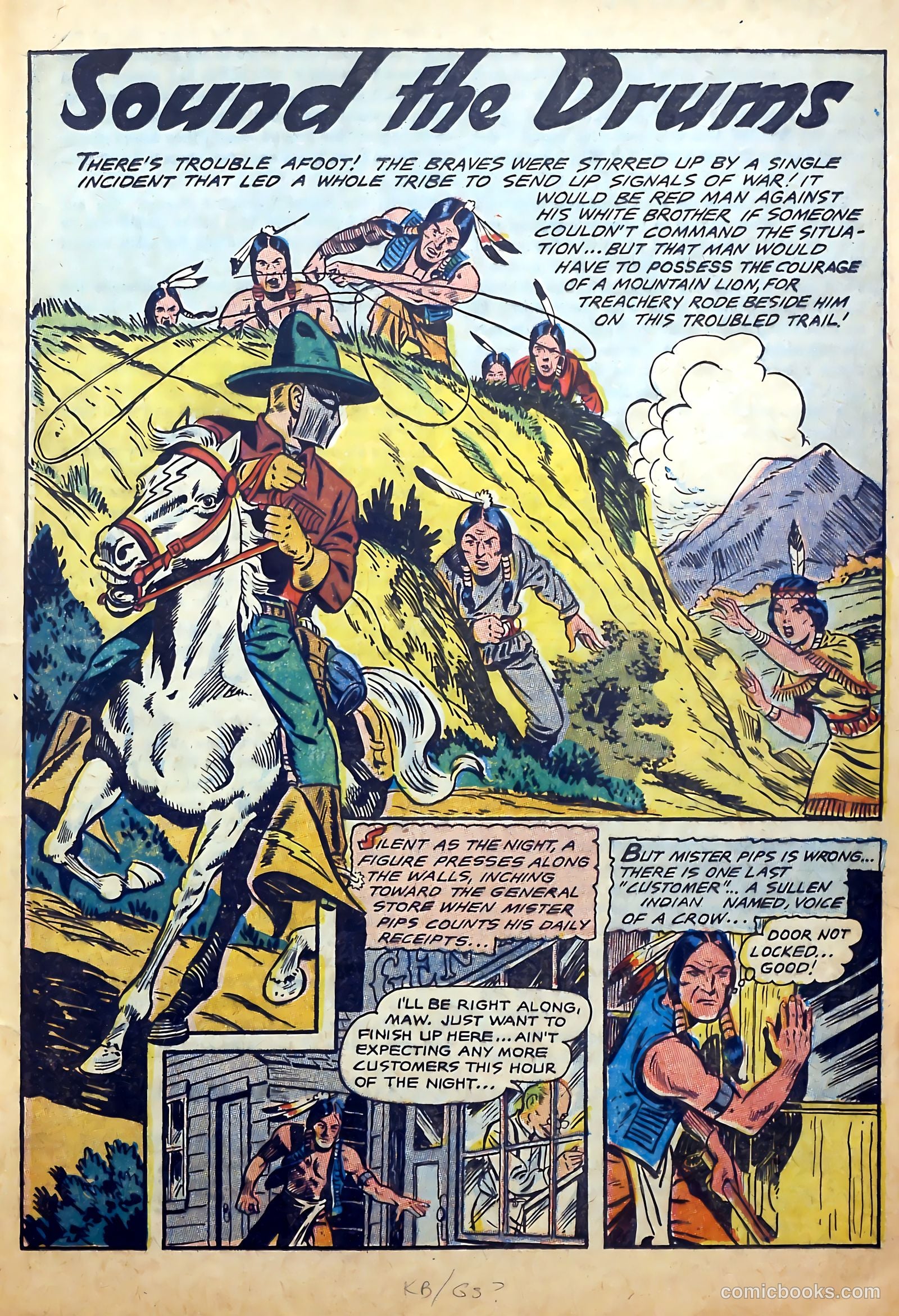 Apache Trail #3 (1958) — page 19 of 36
