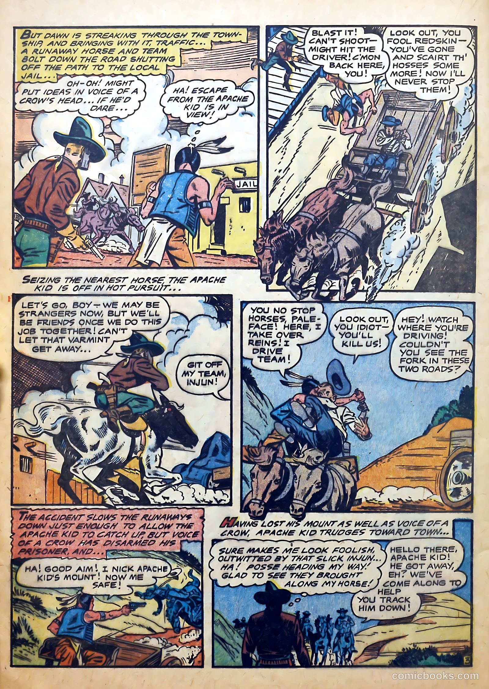Apache Trail #3 (1958) — page 22 of 36