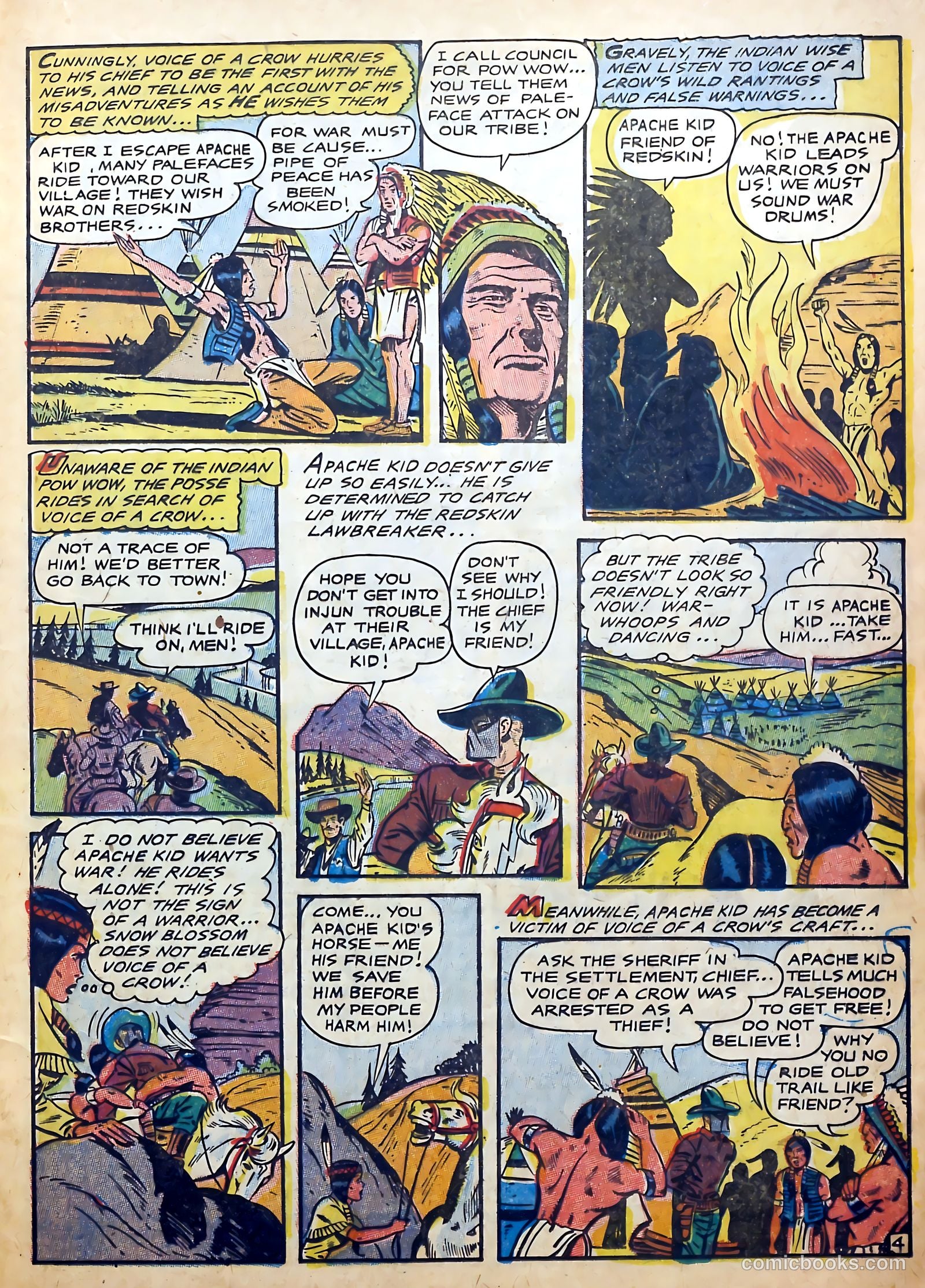 Apache Trail #3 (1958) — page 23 of 36