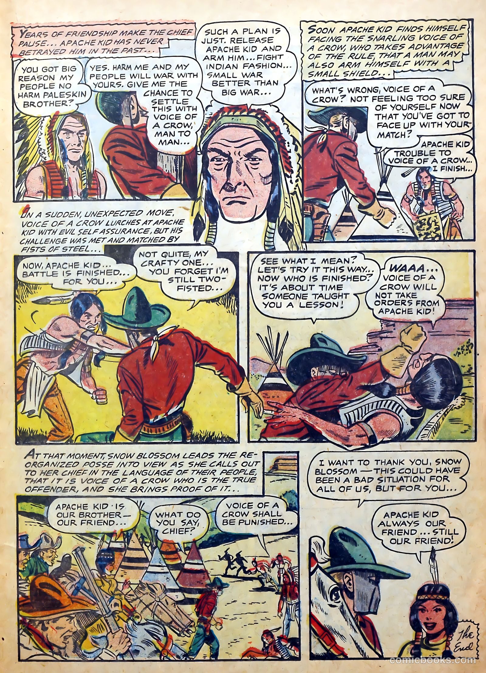 Apache Trail #3 (1958) — page 25 of 36