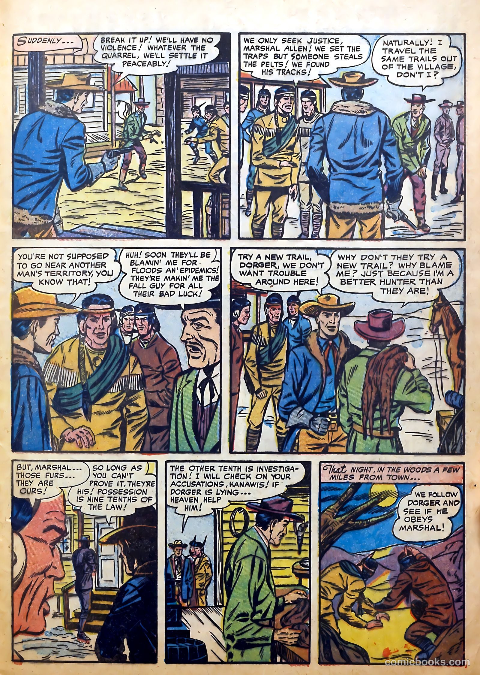 Apache Trail #3 (1958) — page 27 of 36
