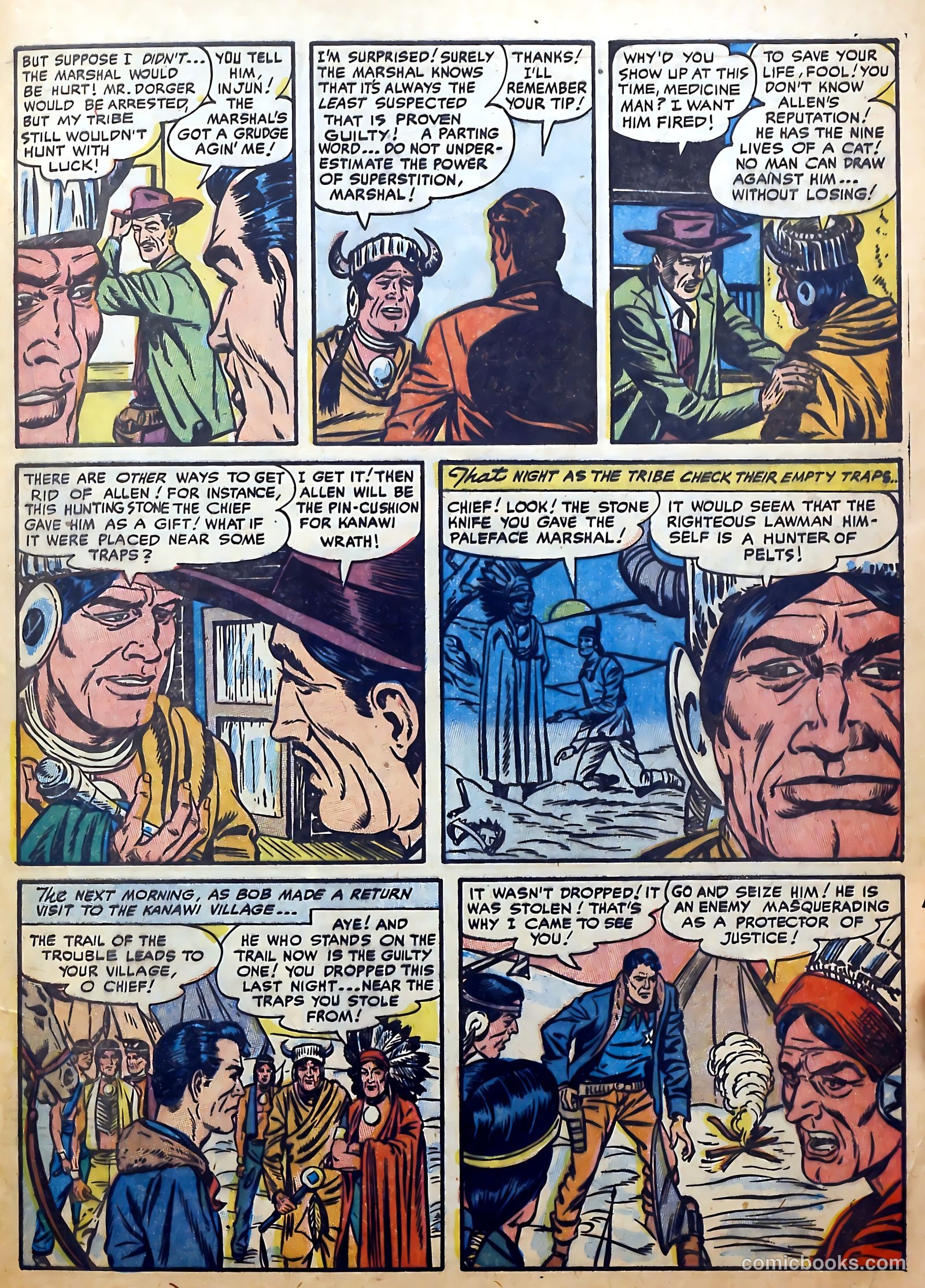 Apache Trail #3 (1958) — page 31 of 36