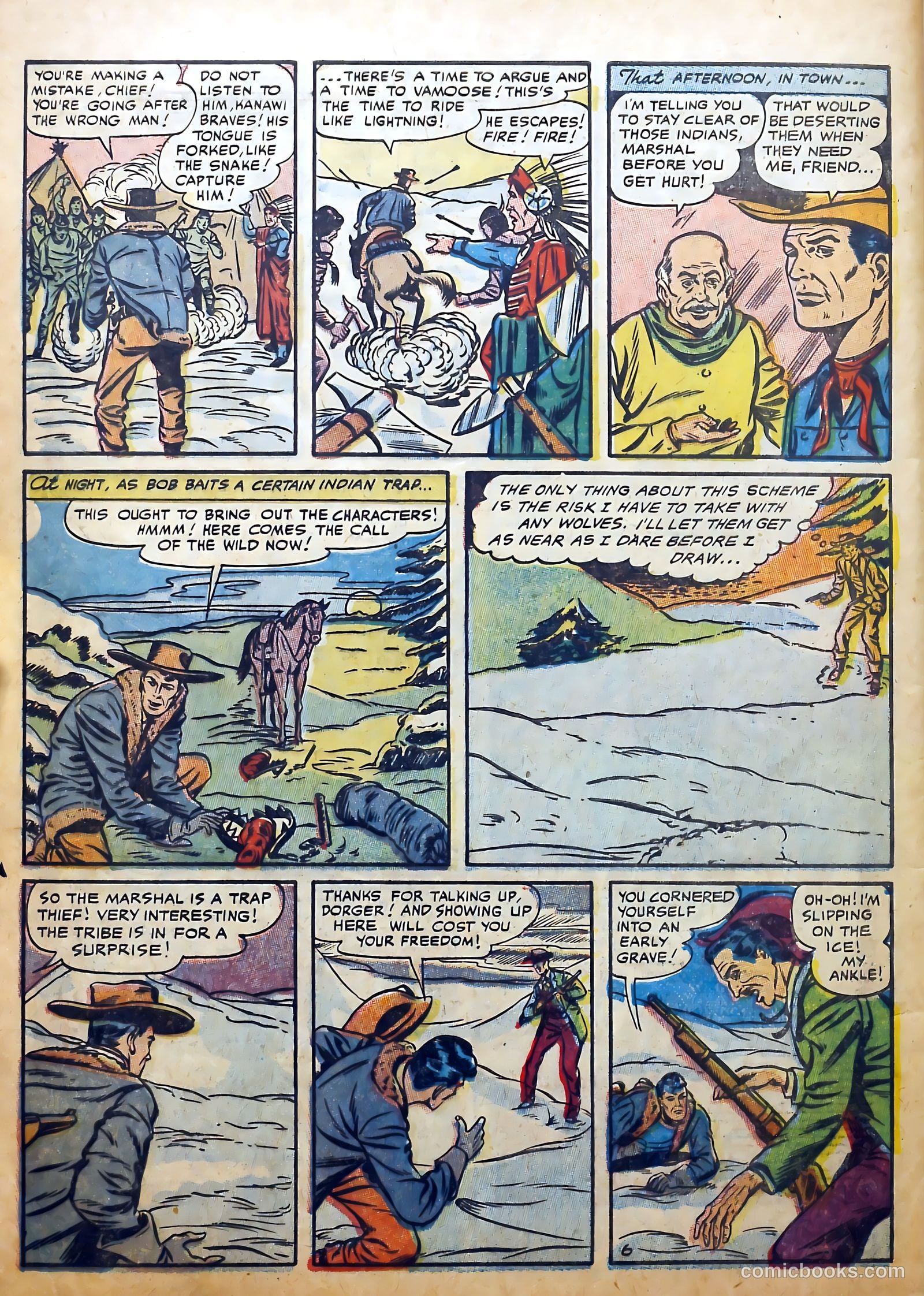 Apache Trail #3 (1958) — page 32 of 36