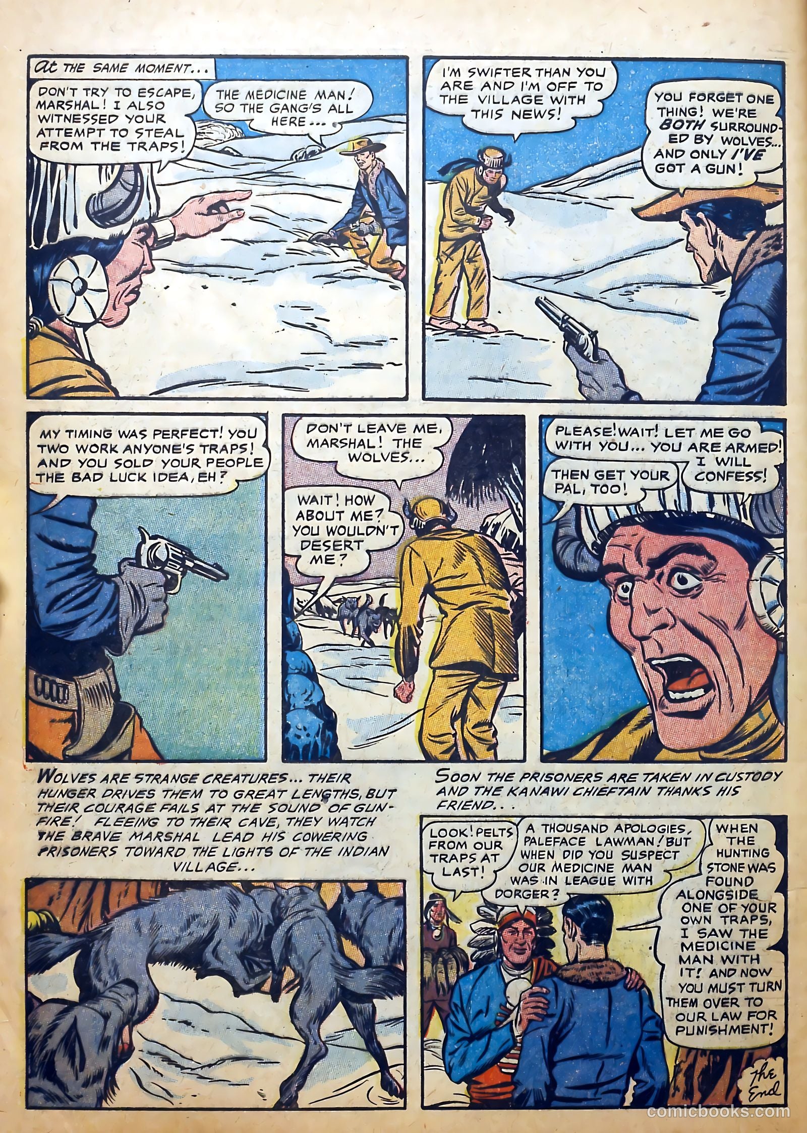 Apache Trail #3 (1958) — page 34 of 36