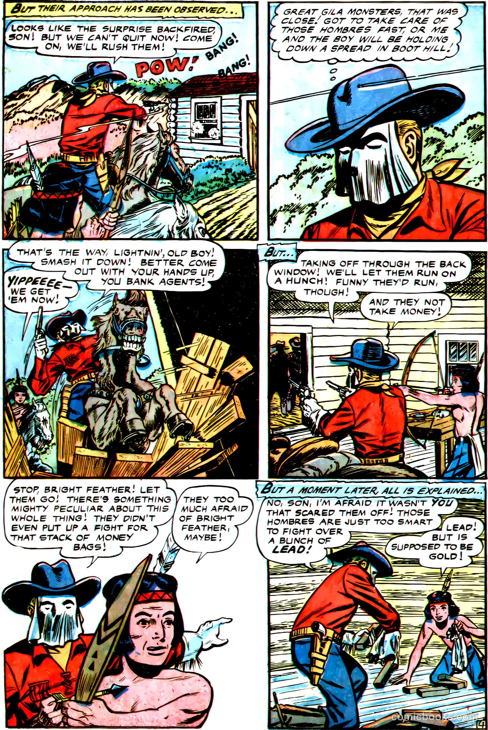 Apache Trail #4 (1958) — page 22 of 36