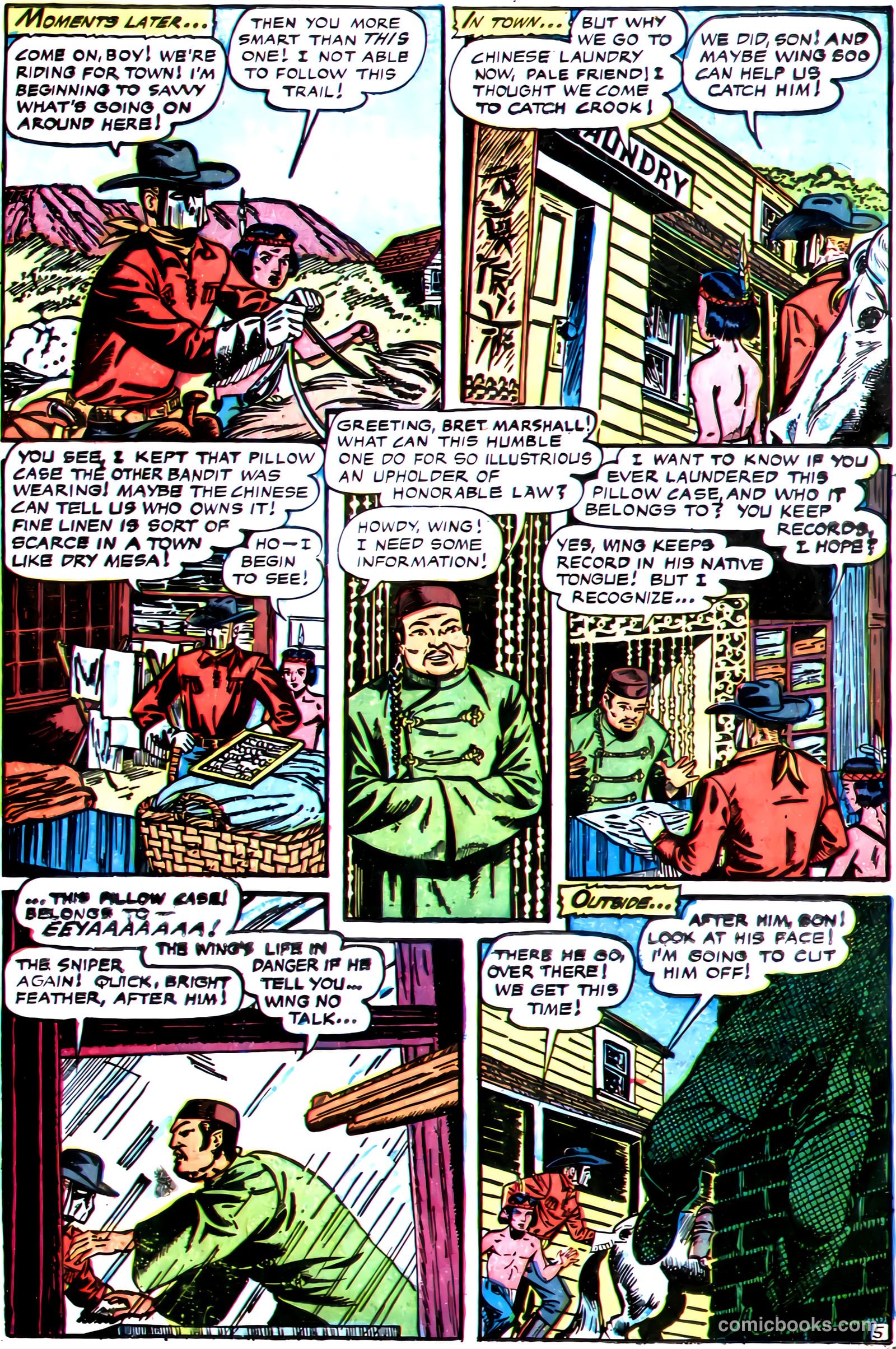 Apache Trail #4 (1958) — page 23 of 36