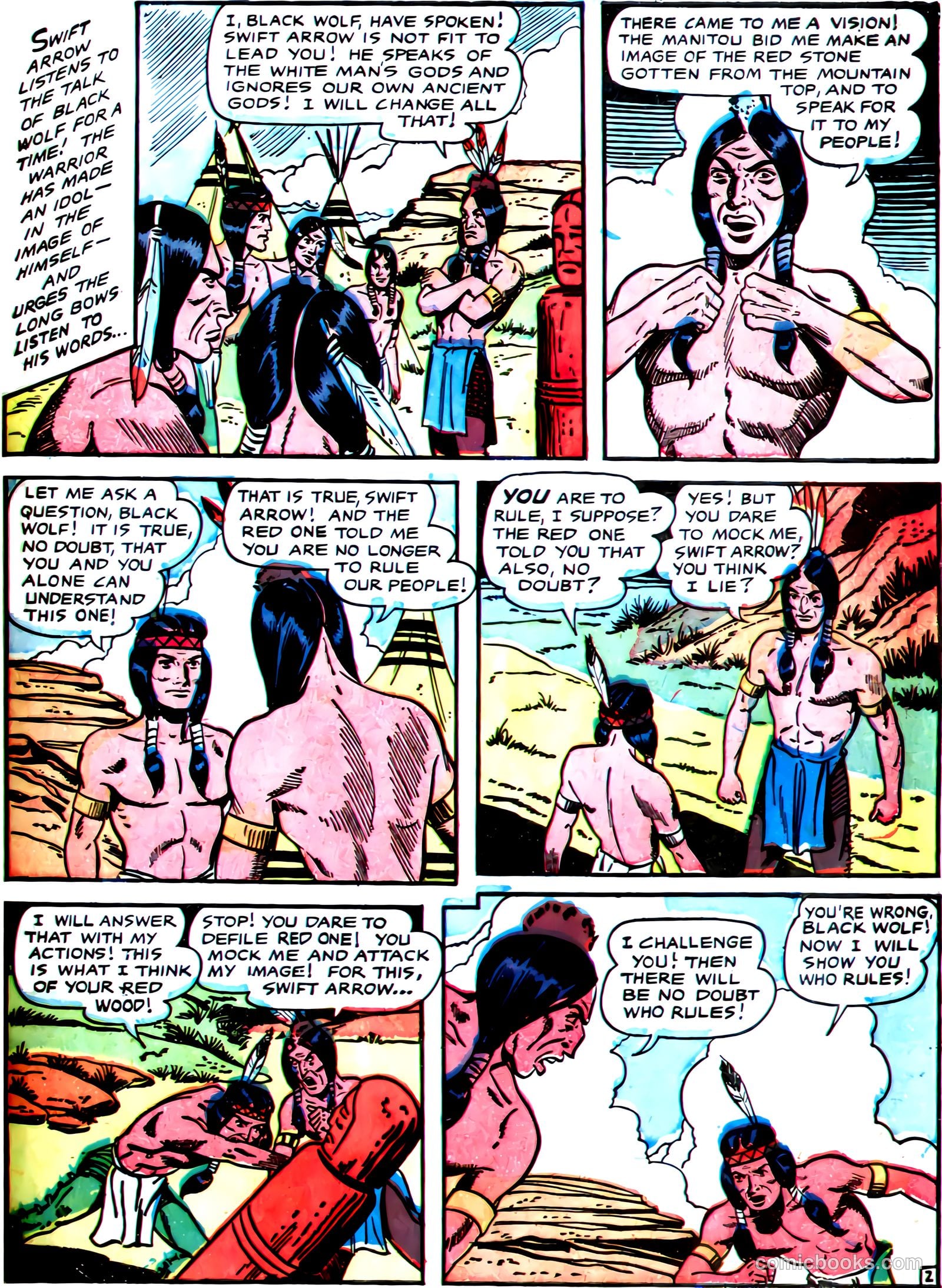 Apache Trail #4 (1958) — page 31 of 36