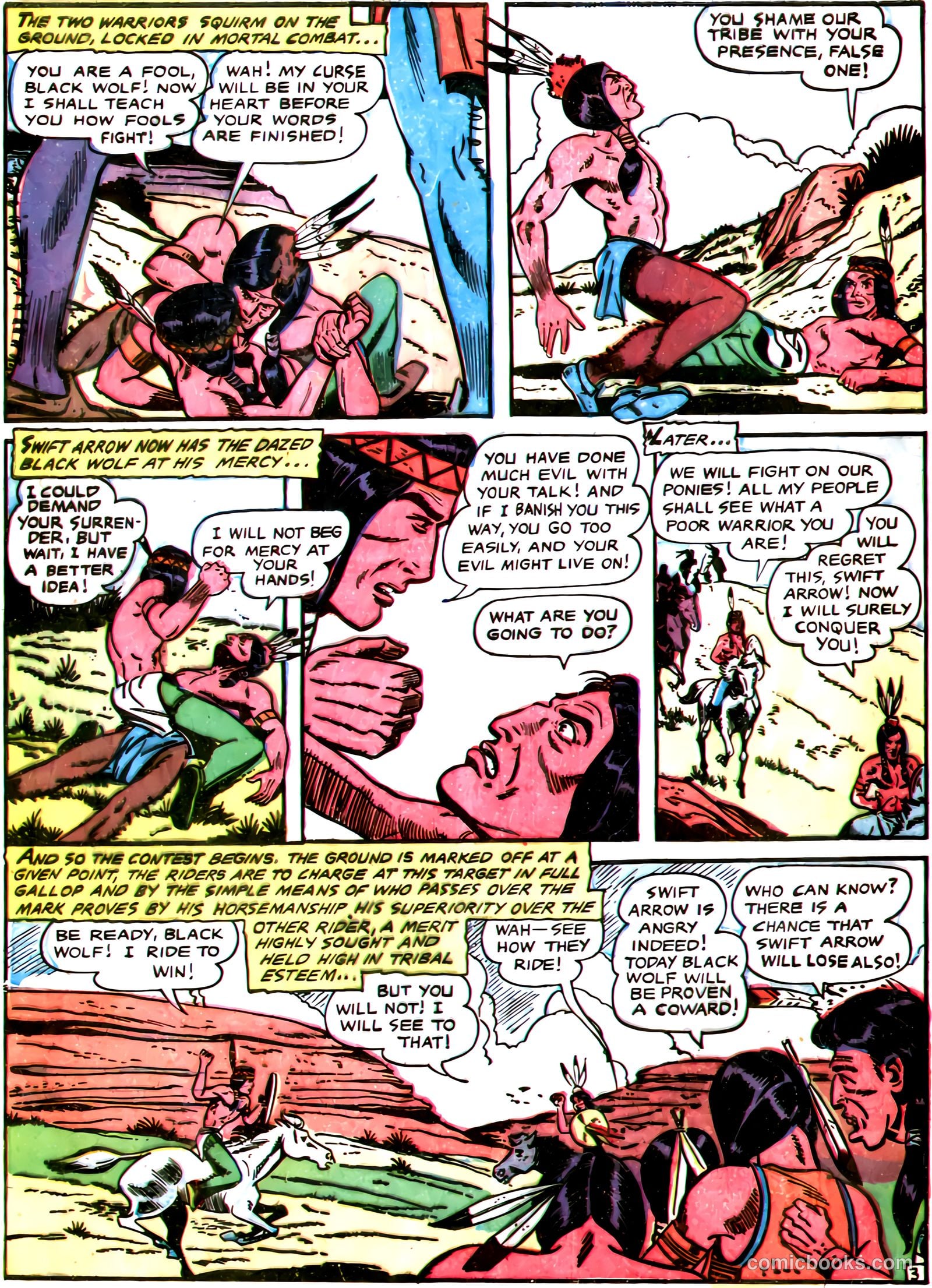 Apache Trail #4 (1958) — page 32 of 36