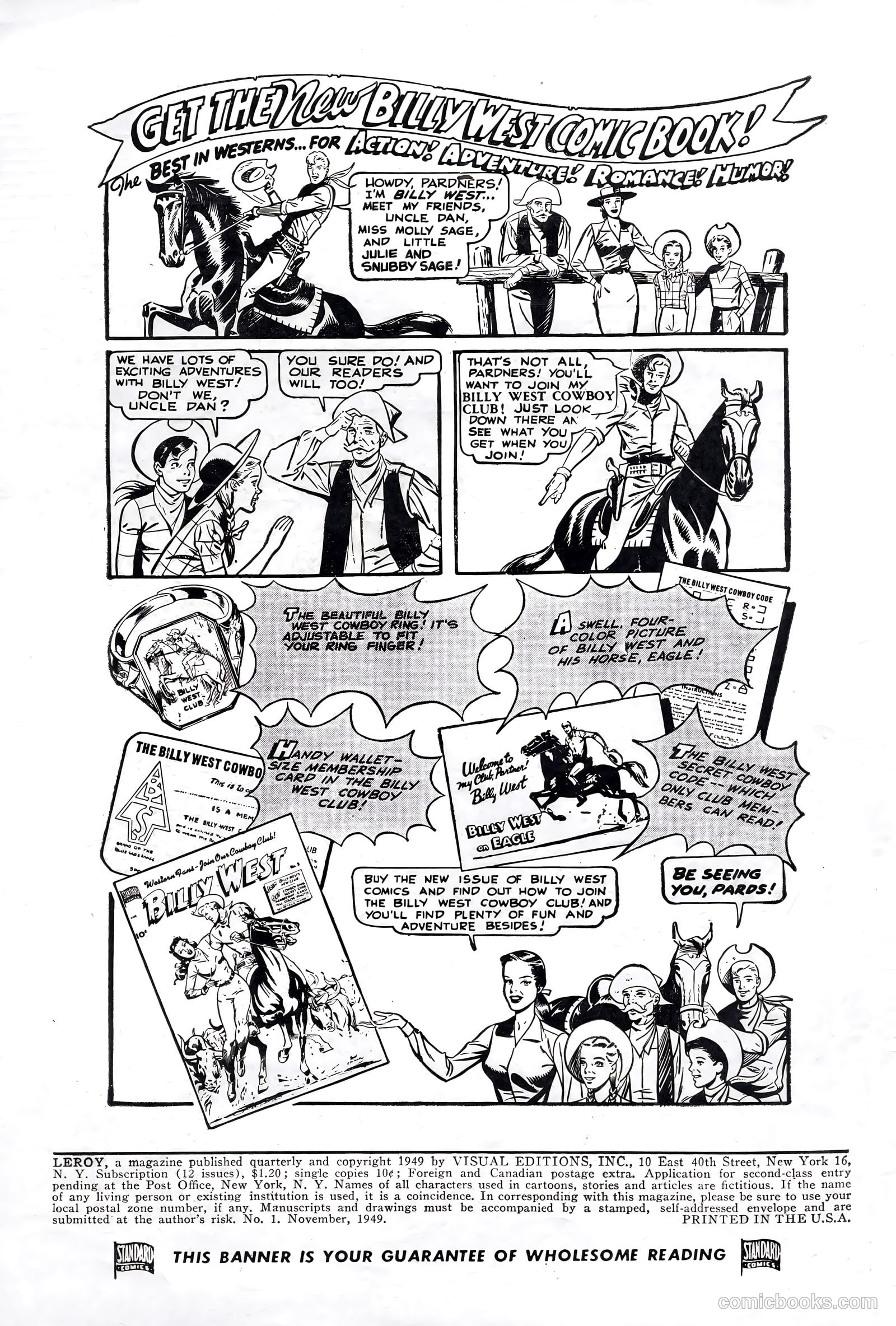 Leroy #1 (1949) — page 2 of 36