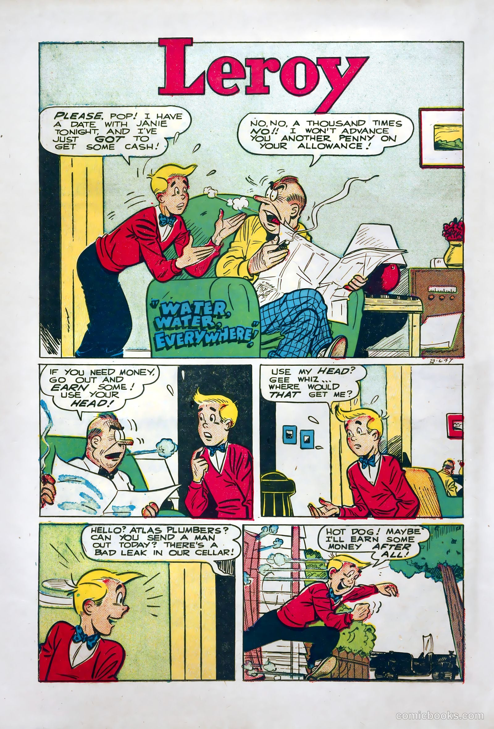 Leroy #1 (1949) — page 18 of 36